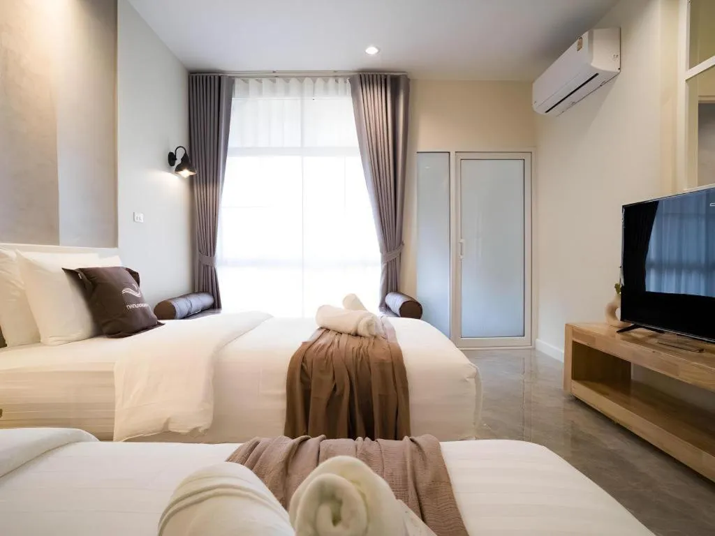 Bed in Nanlamoon Hotel