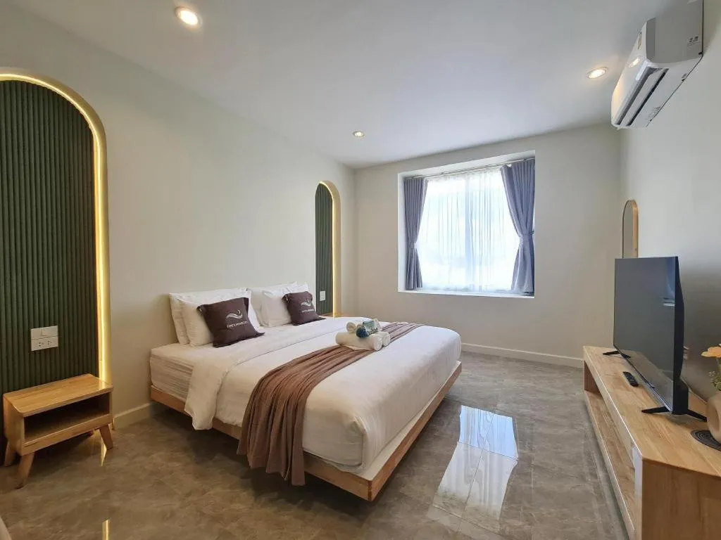 Bed in Nanlamoon Hotel