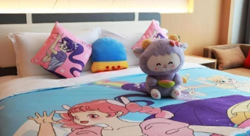 Bed in Ramada Encore by Wyndham Jinan Shanghe