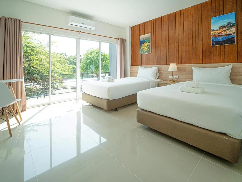 Bed in B2 Nakhon Sawan Boutique & Budget Hotel