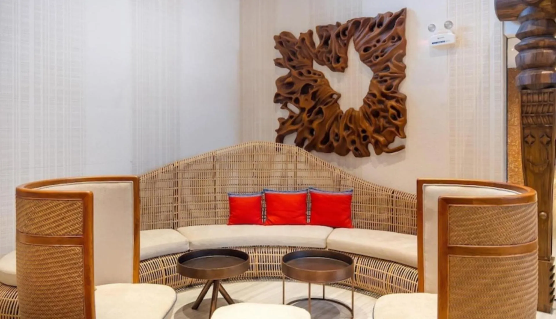 Communal lounge/ TV room in Apec Mandala Hotel & Apartment Tuy Hòa