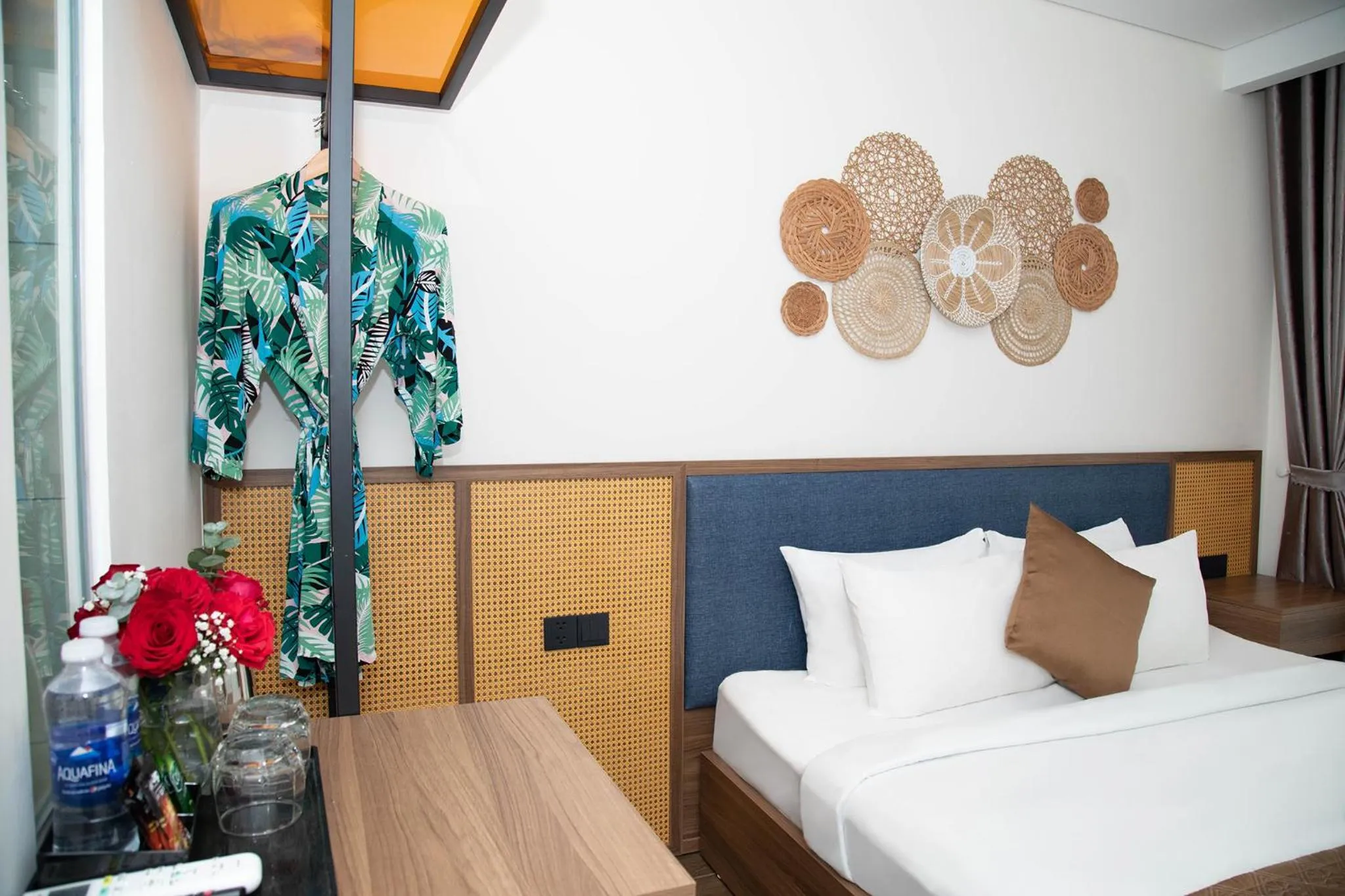 Bed in Apec Mandala Hotel & Apartment Tuy Hòa