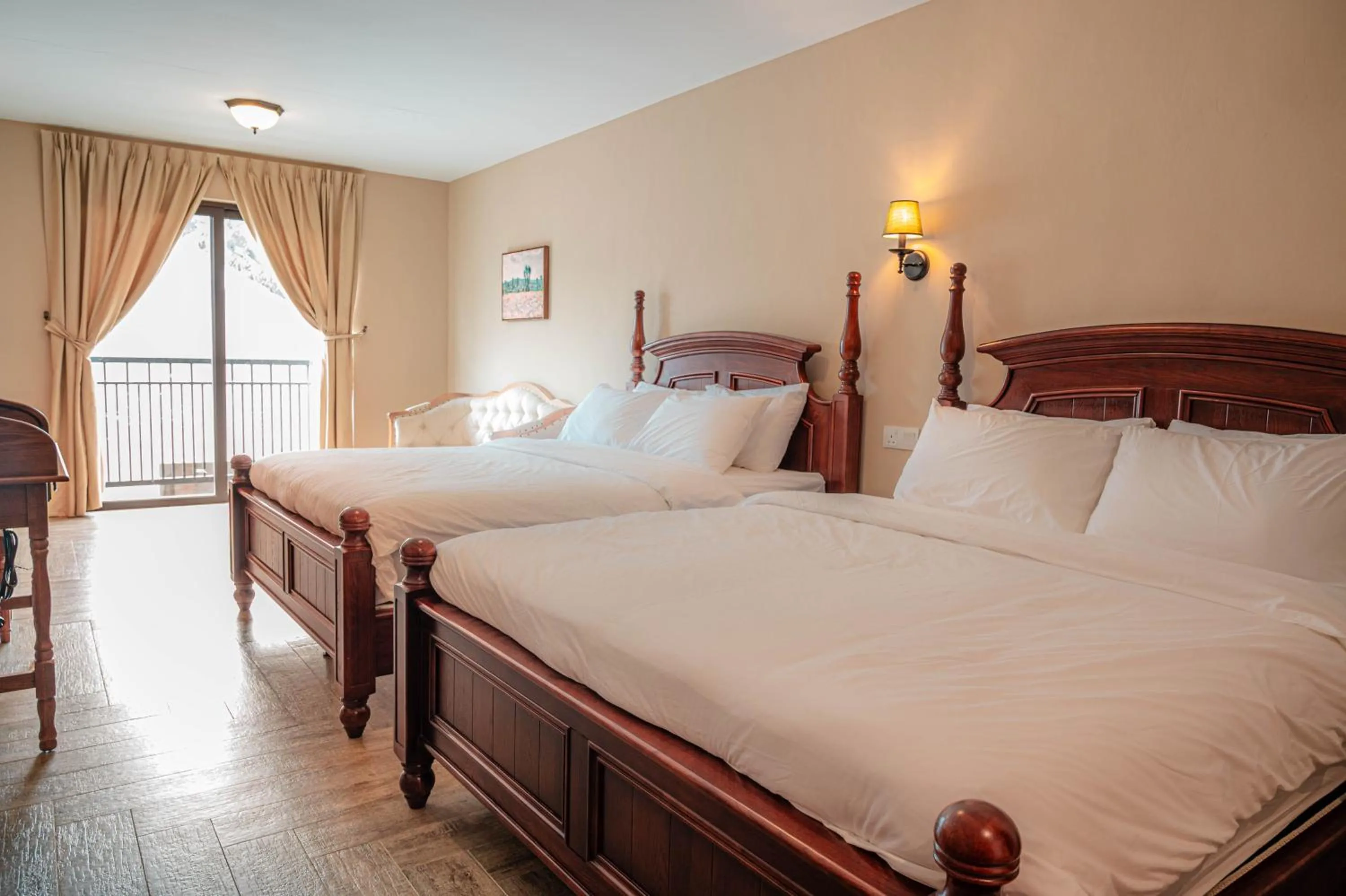 Bed in The Farmhouse