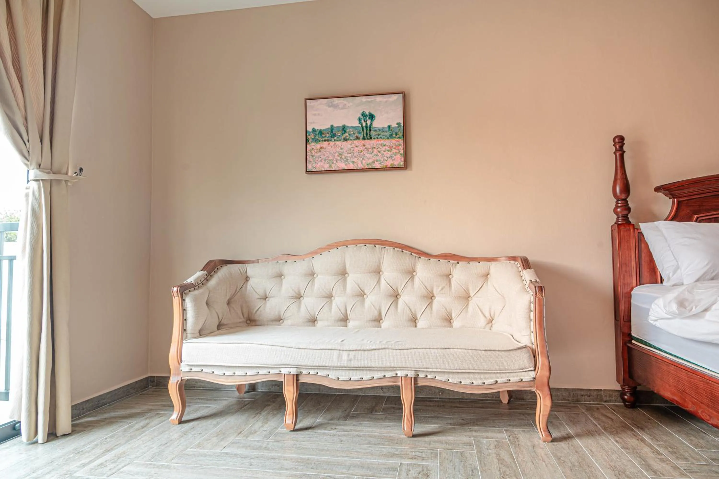 Bed in The Farmhouse