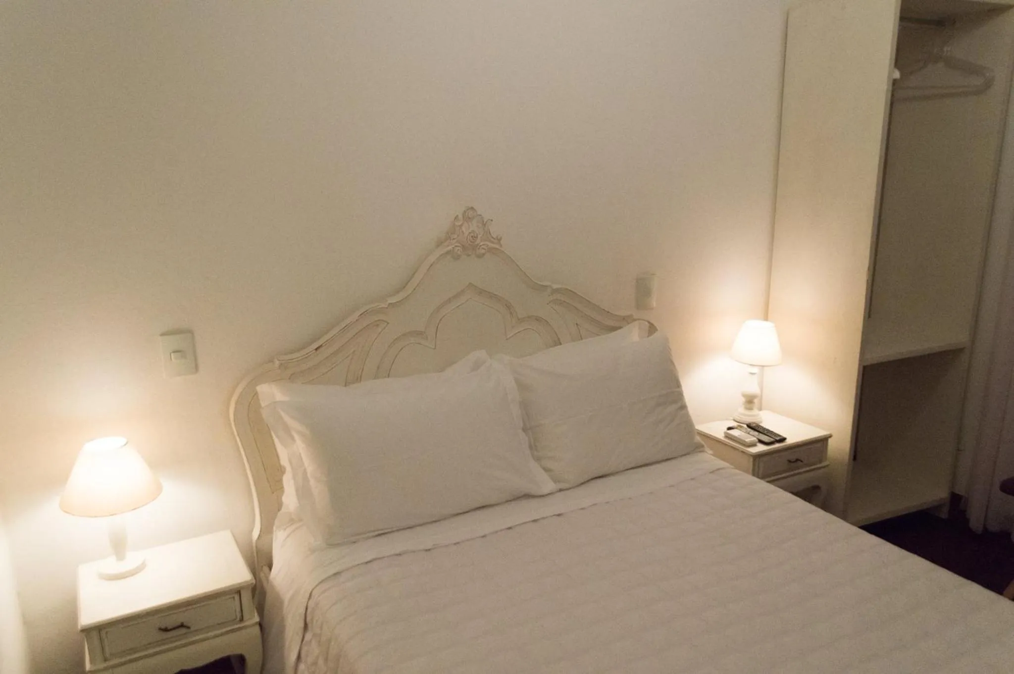 Bed in Pousada Casa das Fontes