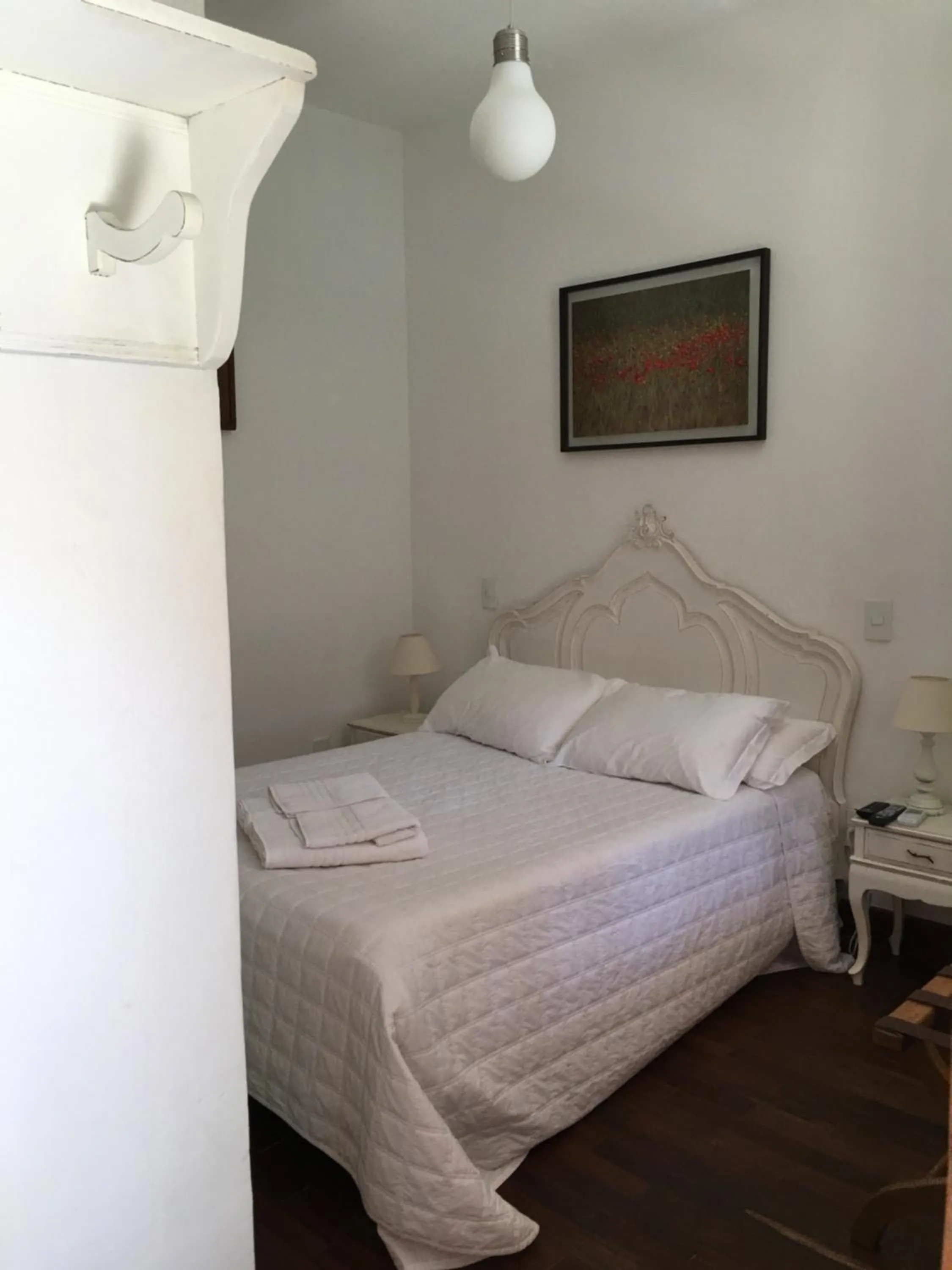 Bed in Pousada Casa das Fontes