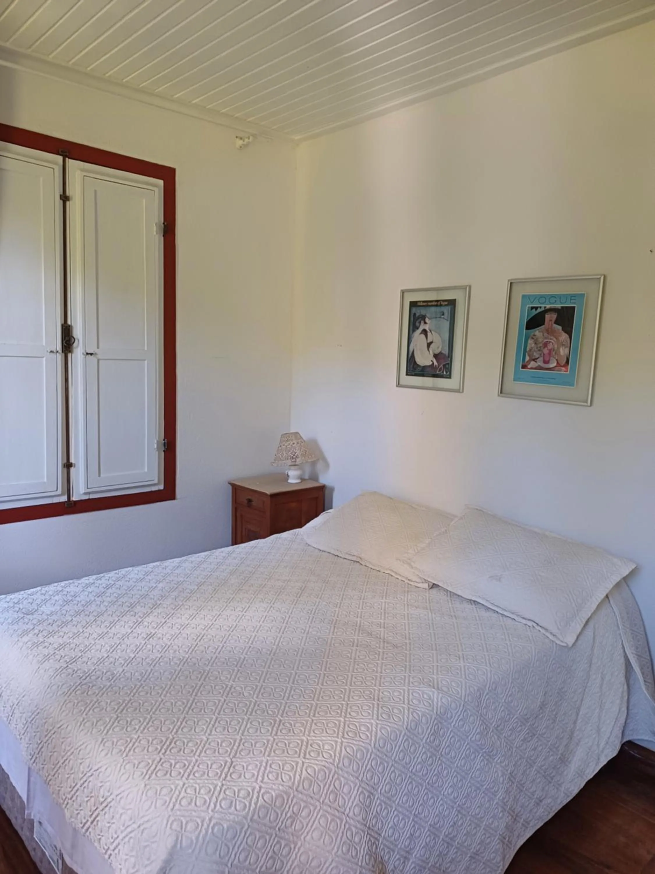 Bed in Pousada Casa das Fontes
