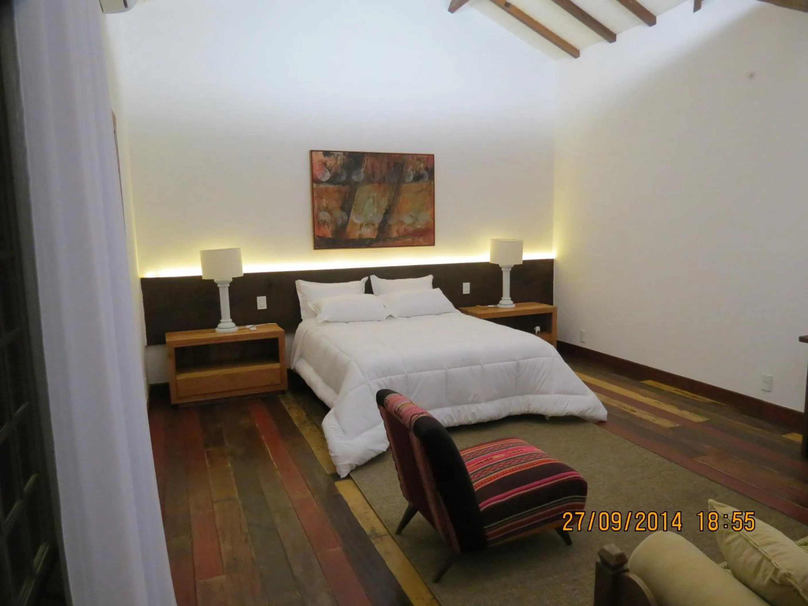 Photo of the whole room, Bed in Pousada Casa das Fontes