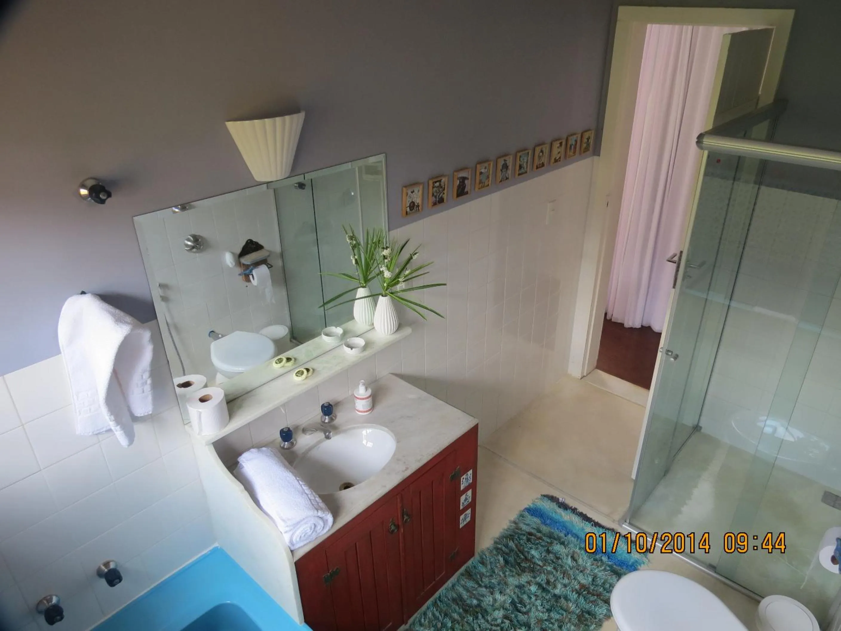 Bathroom in Pousada Casa das Fontes