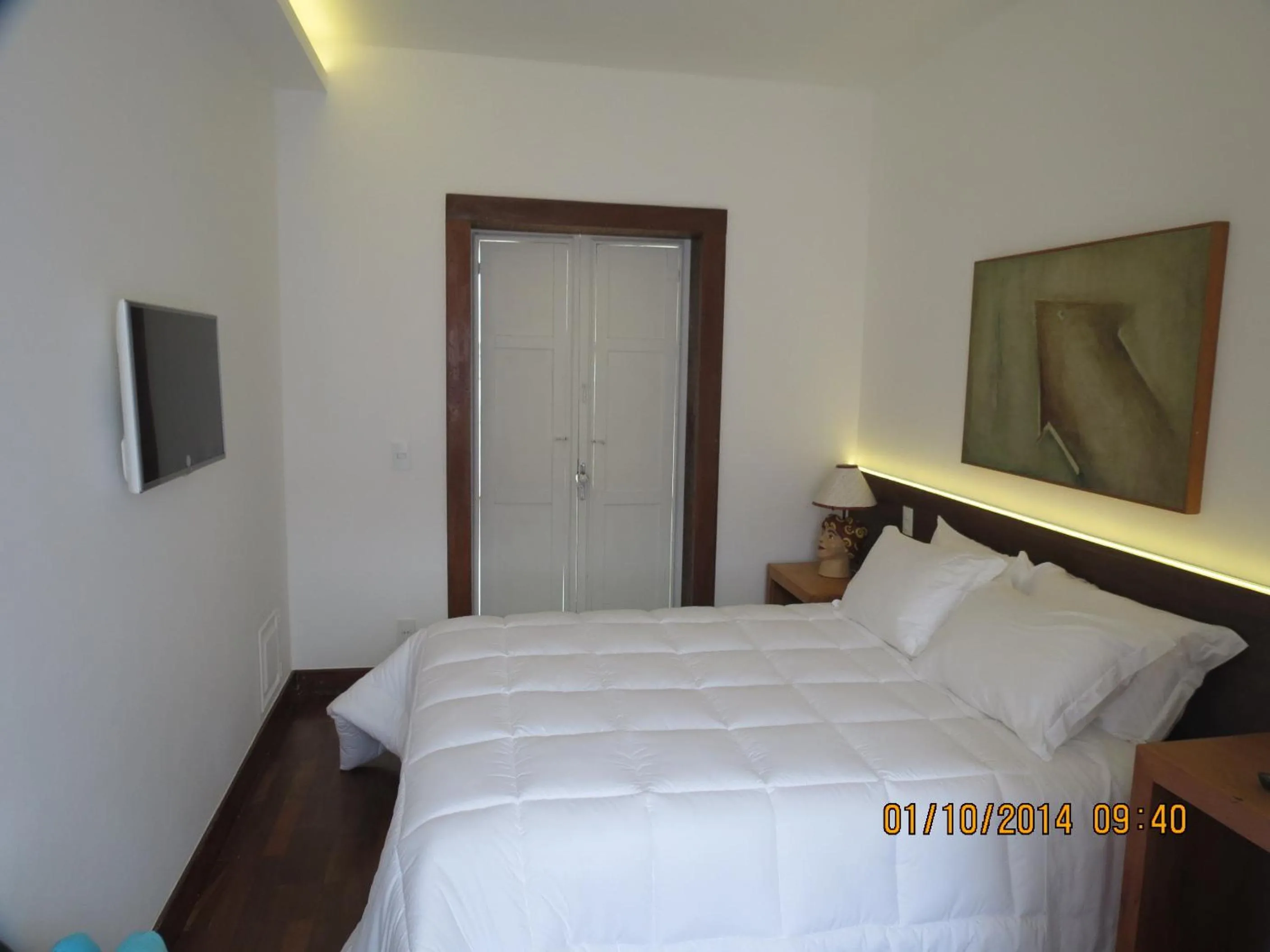Photo of the whole room, Bed in Pousada Casa das Fontes