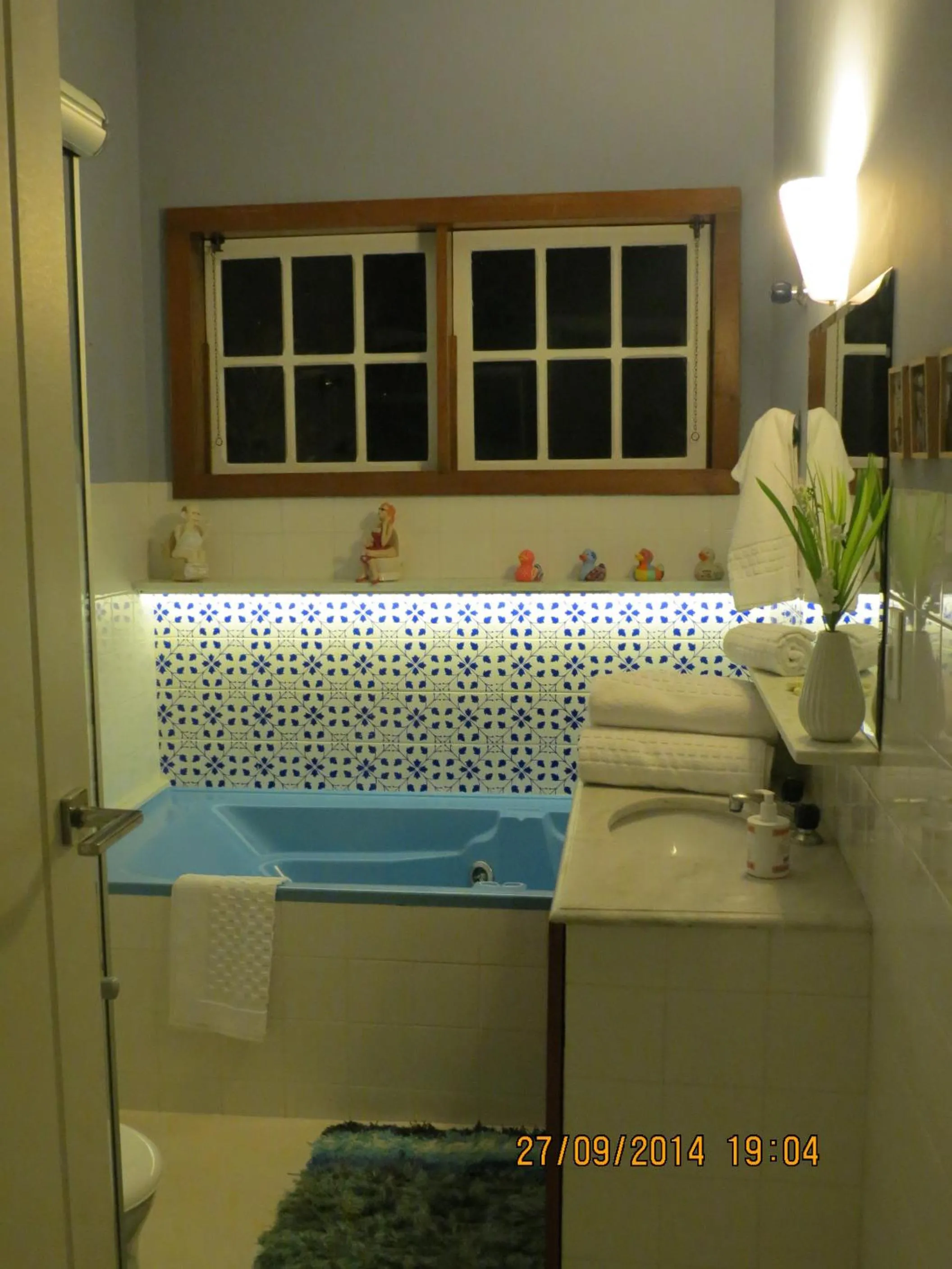 Bathroom in Pousada Casa das Fontes