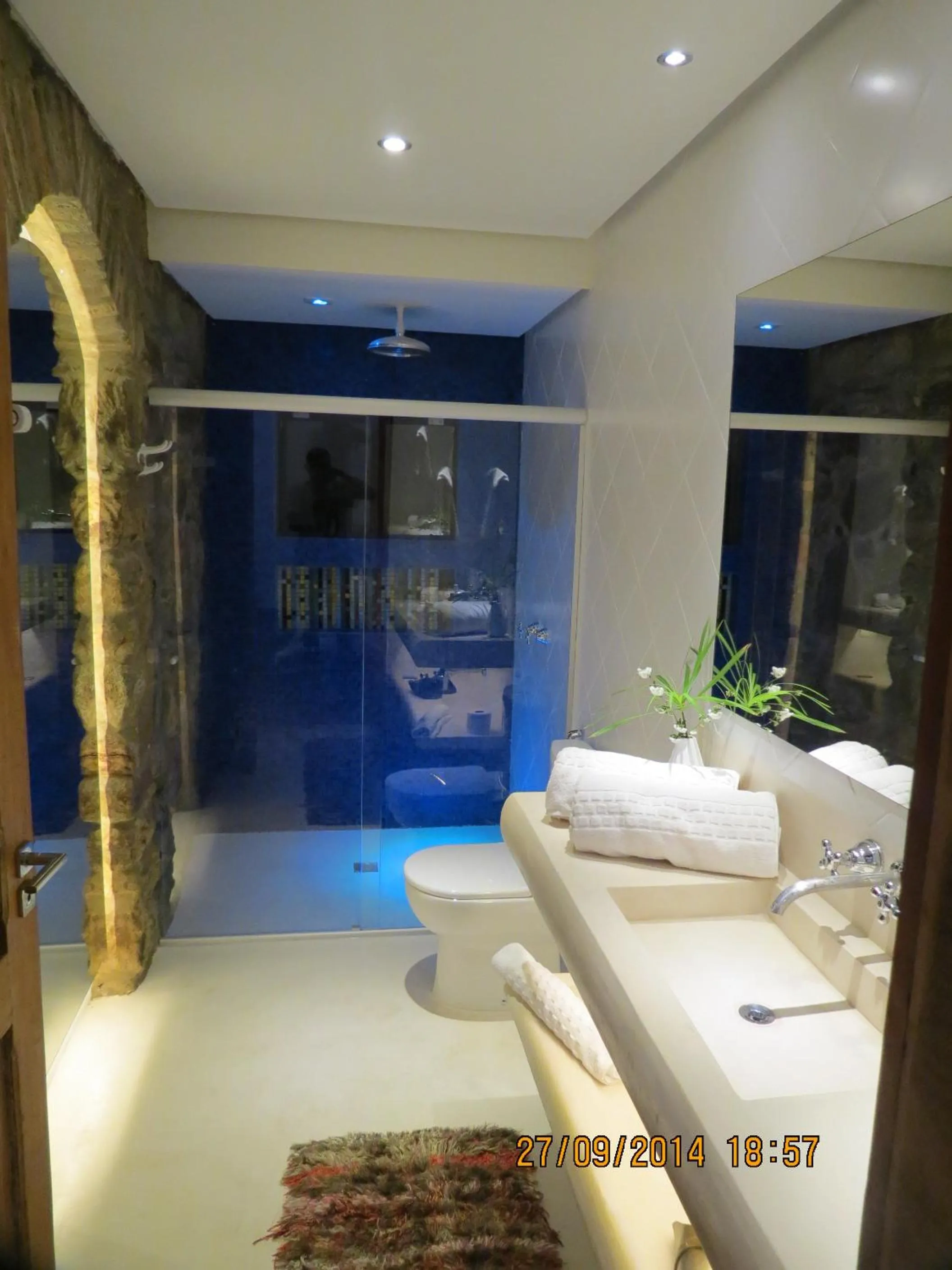 Bathroom in Pousada Casa das Fontes