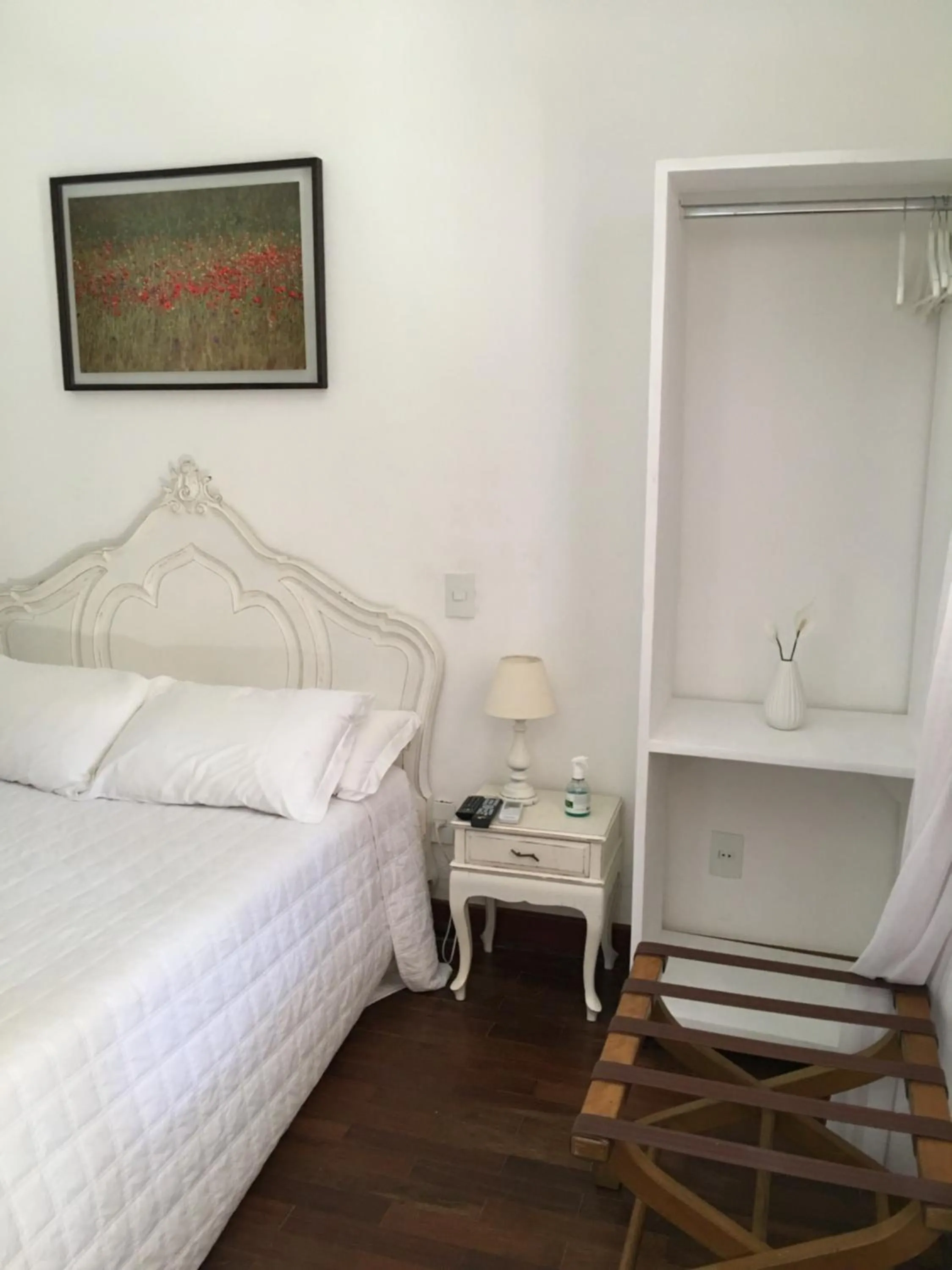 Bed in Pousada Casa das Fontes