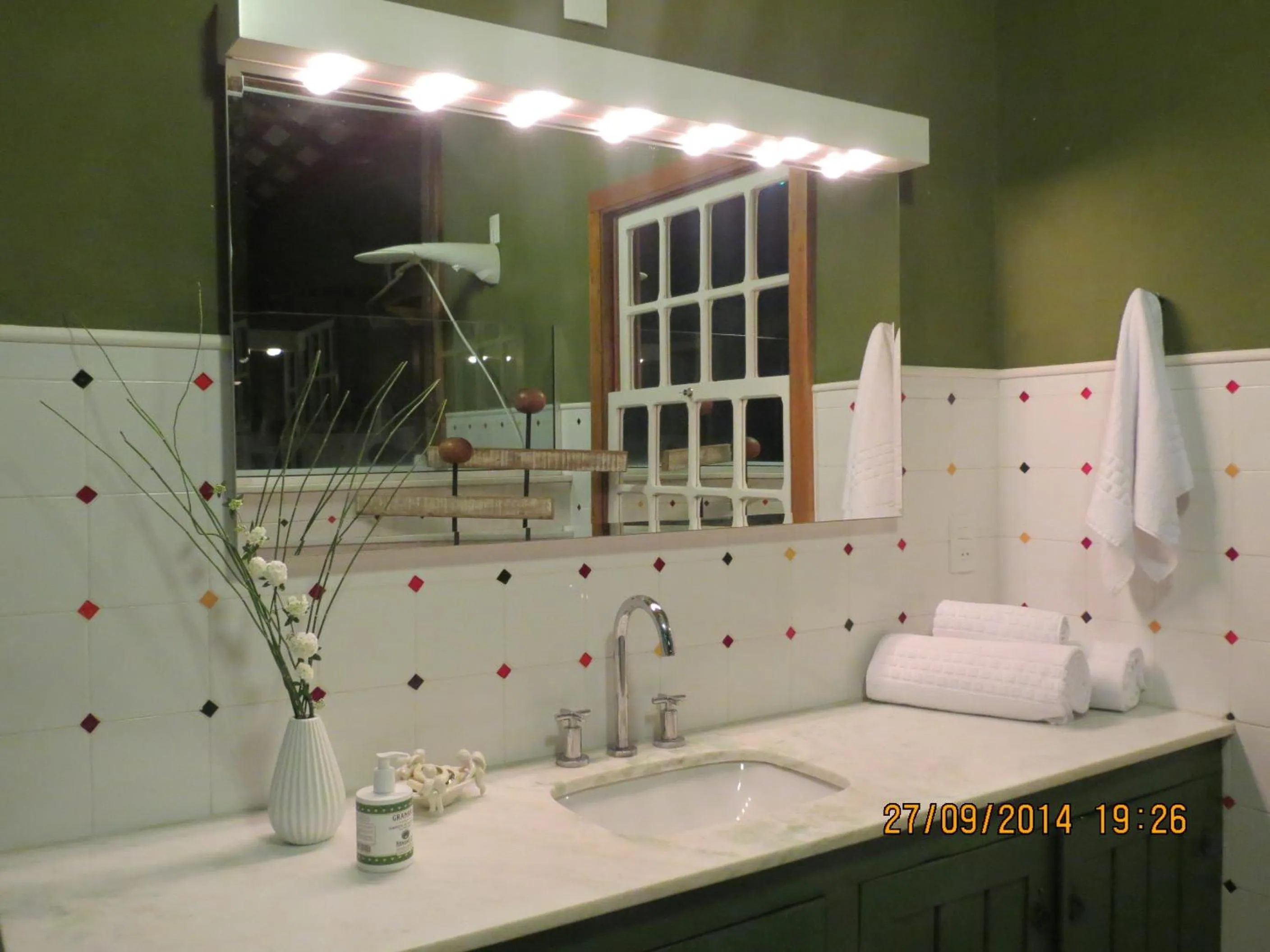 Bathroom in Pousada Casa das Fontes