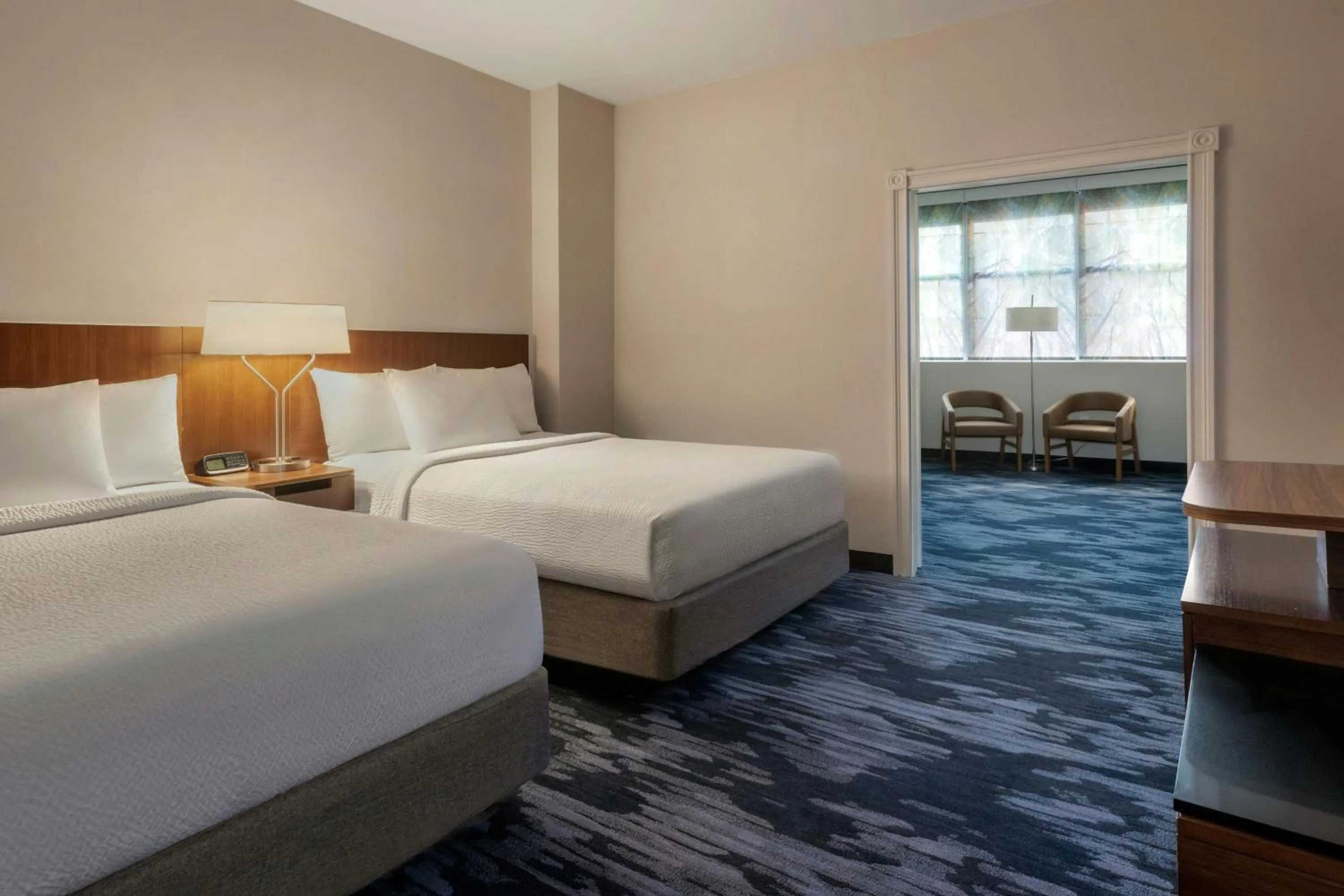 Photo of the whole room, Bed in Fairfield Inn & Suites by Marriott Albany Downtown