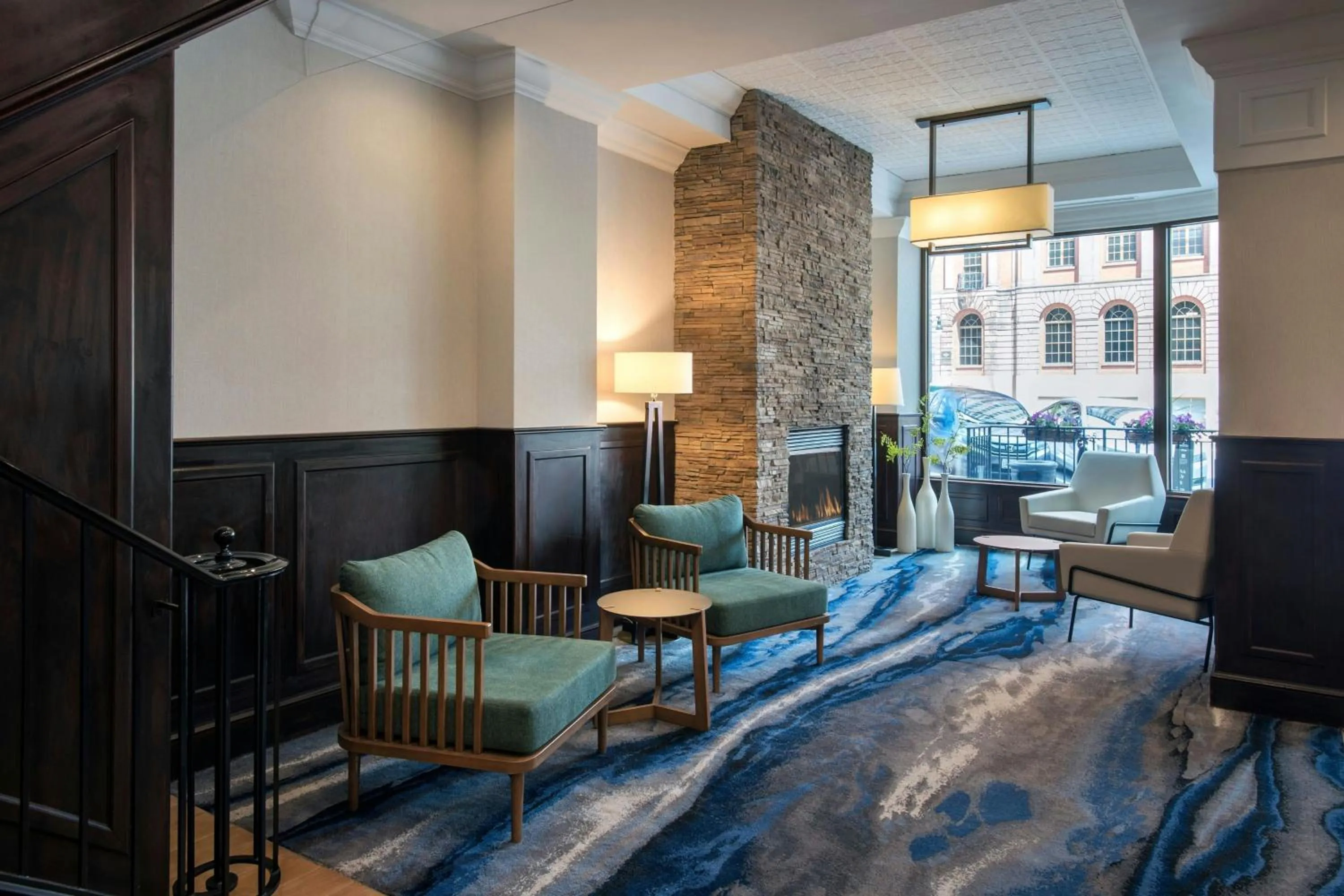 Lobby or reception in Fairfield Inn & Suites by Marriott Albany Downtown