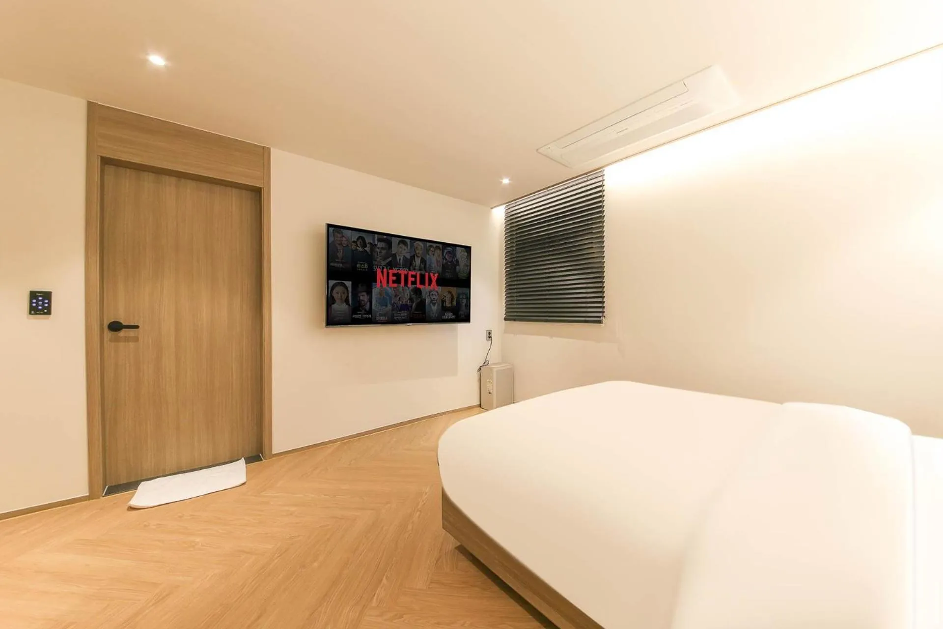 Bed in Hound Hotel Jeonju Deokjin