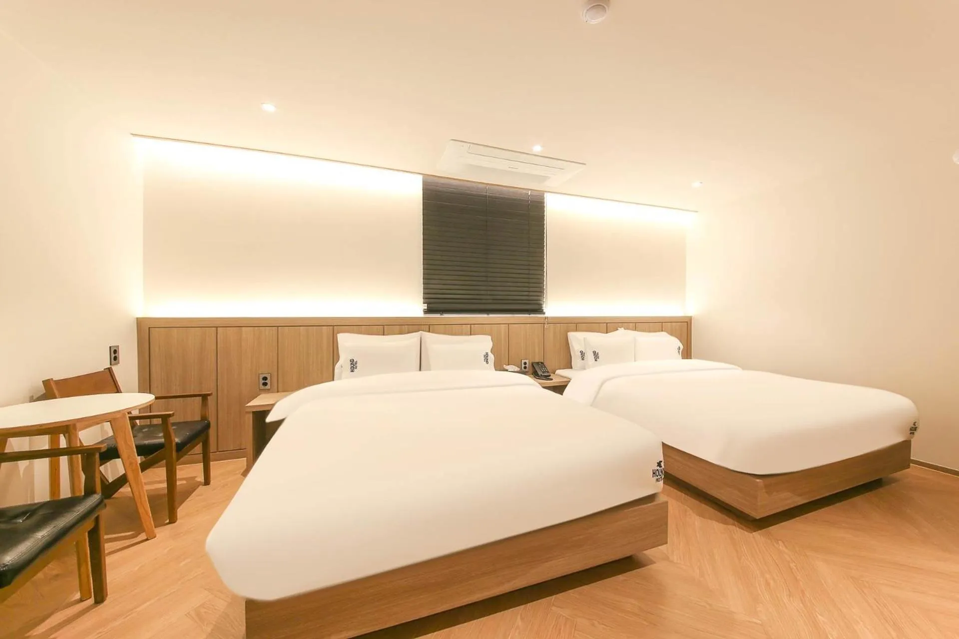 Bed in Hound Hotel Jeonju Deokjin