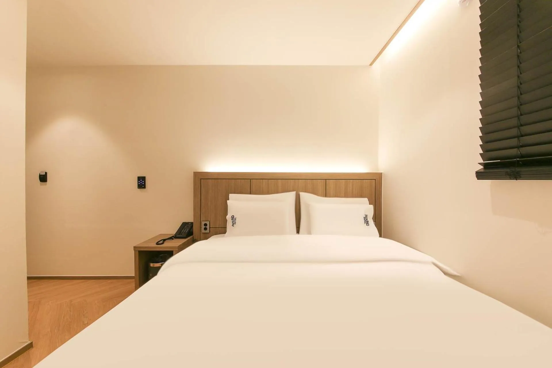 Bed in Hound Hotel Jeonju Deokjin