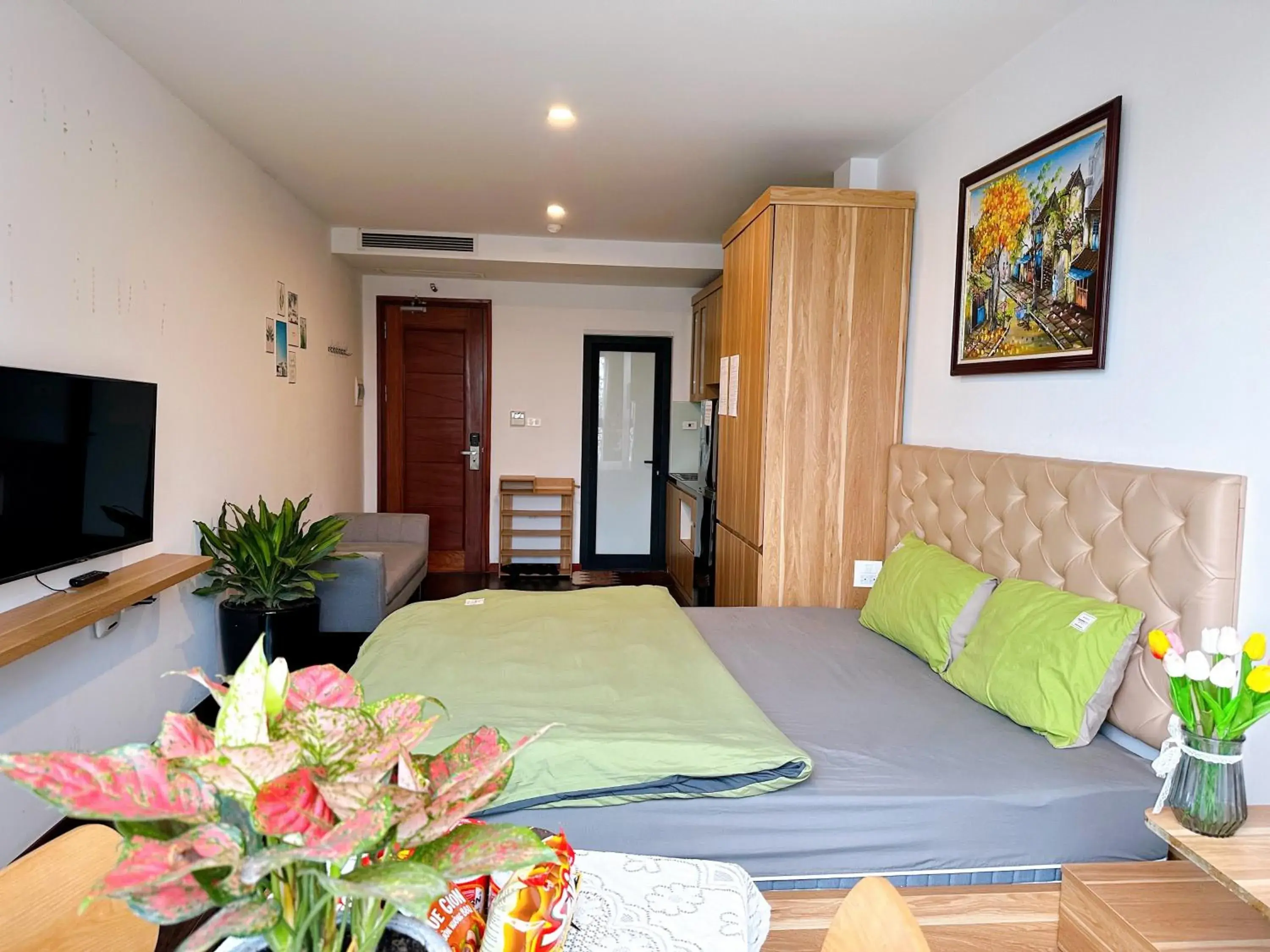 Bed in WINDY LAKEVIEW STUDIO HA NOI Bed in WINDY LAKEVIEW STUDIO HA NOI