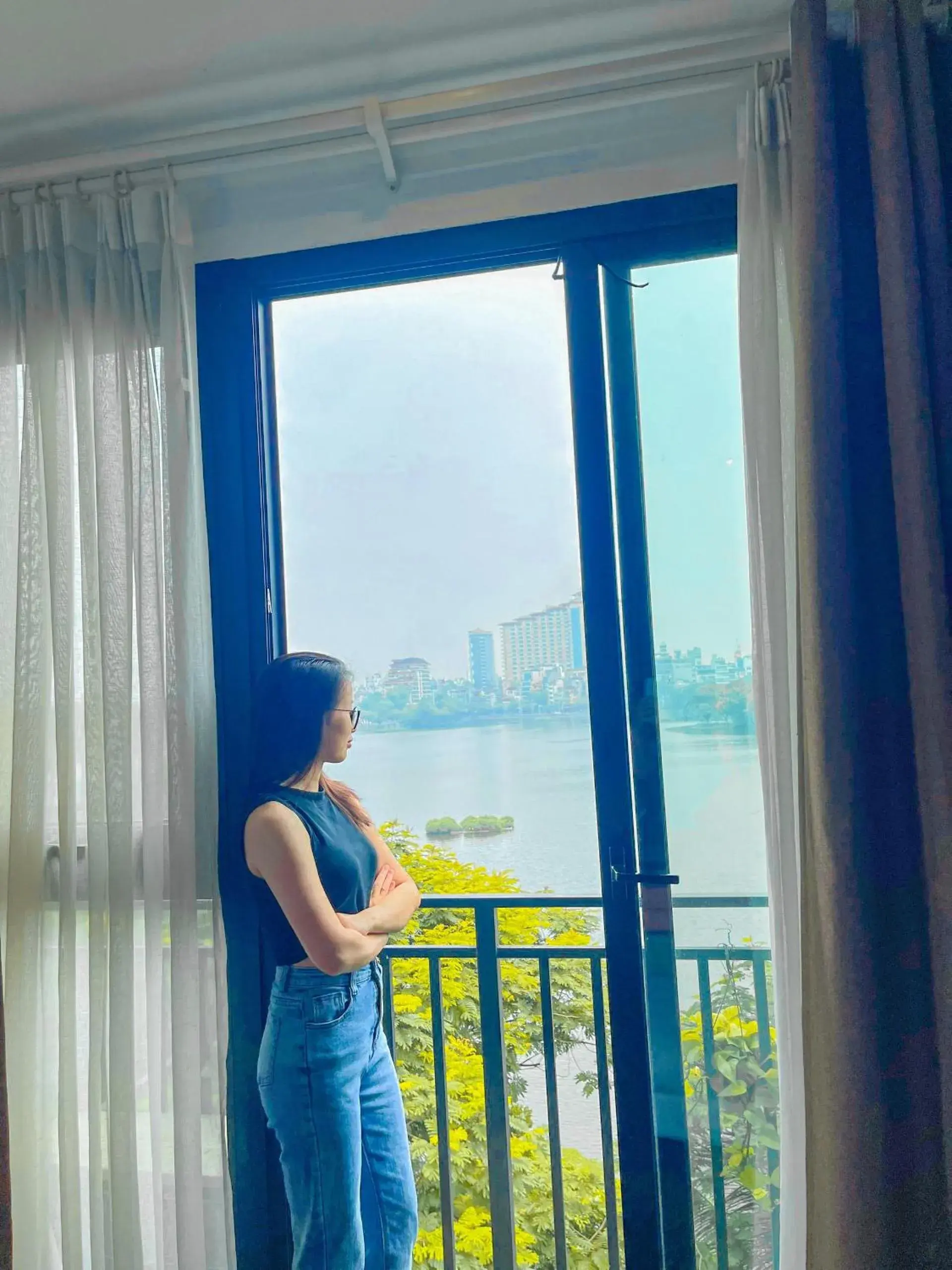 Lake view in WINDY LAKEVIEW STUDIO HA NOI Lake view in WINDY LAKEVIEW STUDIO HA NOI