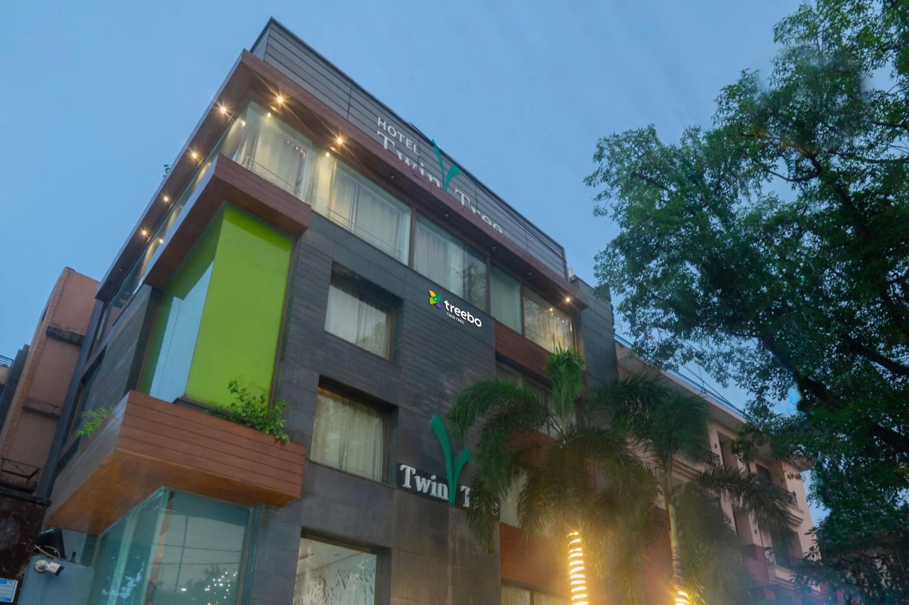 Property building in Treebo Twin Tree