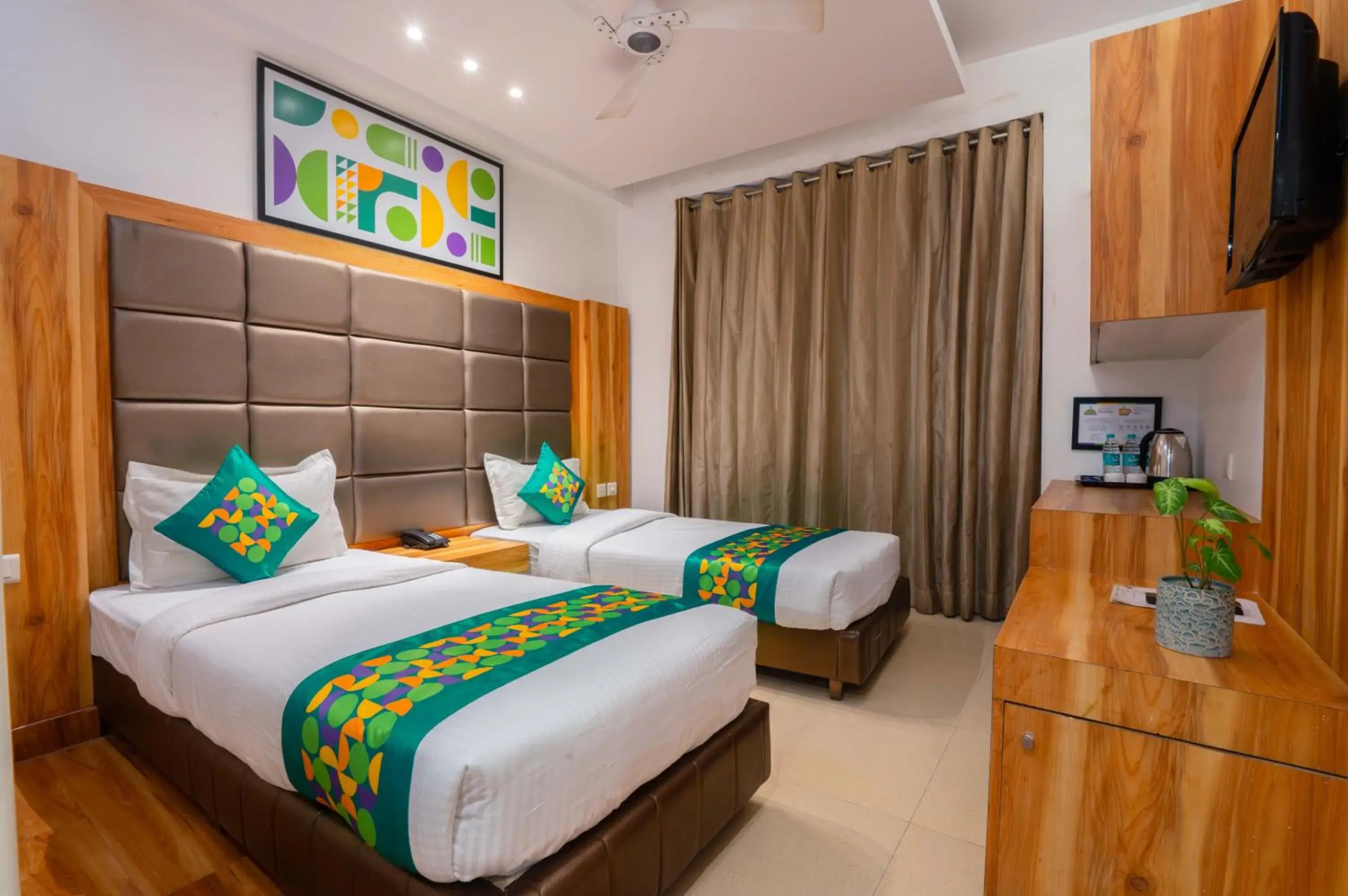 Standard Double Room - single occupancy in Treebo Twin Tree Standard Double Room - single occupancy in Treebo Twin Tree