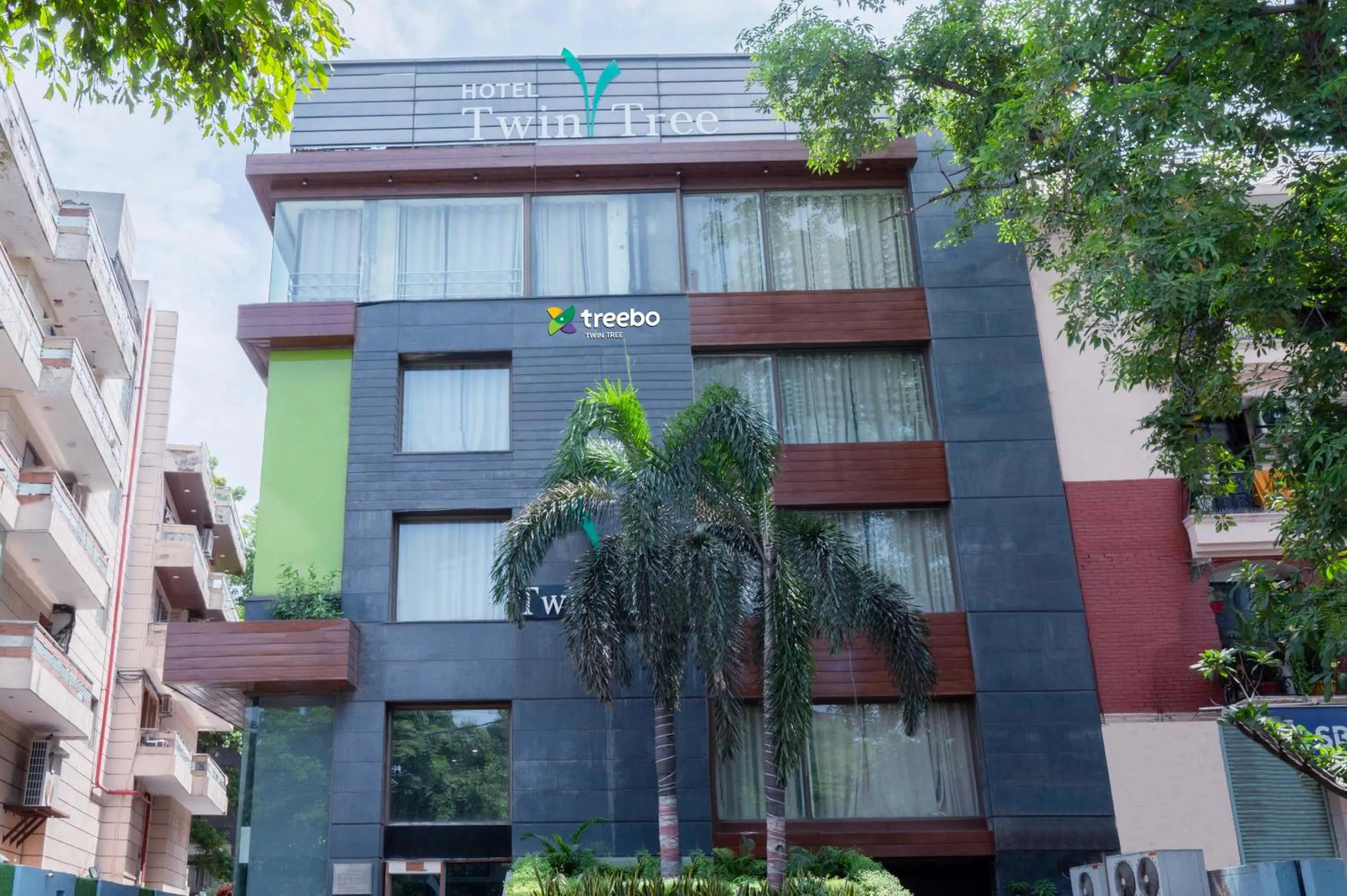 Property building in Treebo Twin Tree