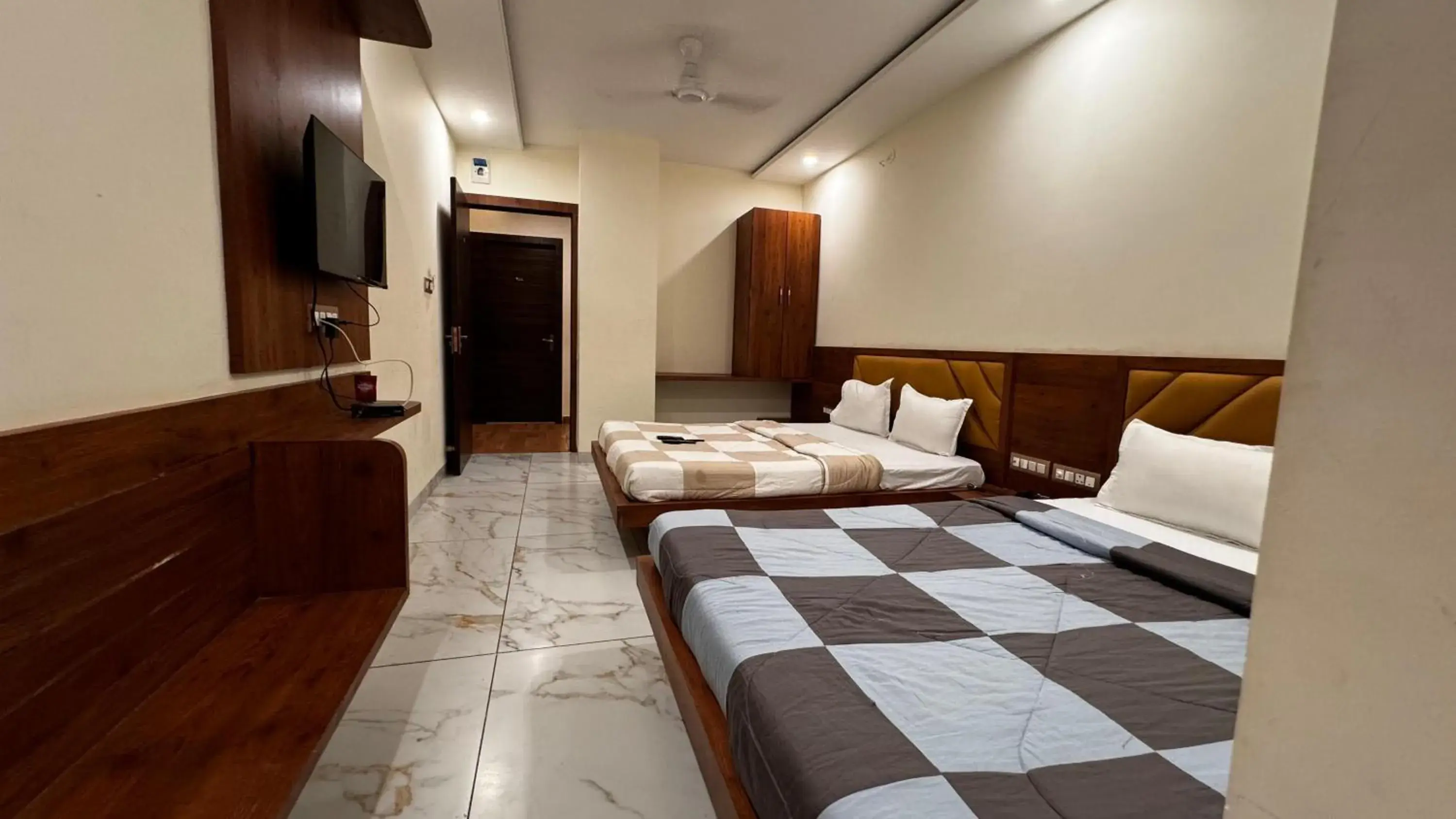 Bed in Hotel PRAKASHAM Bed in Hotel PRAKASHAM