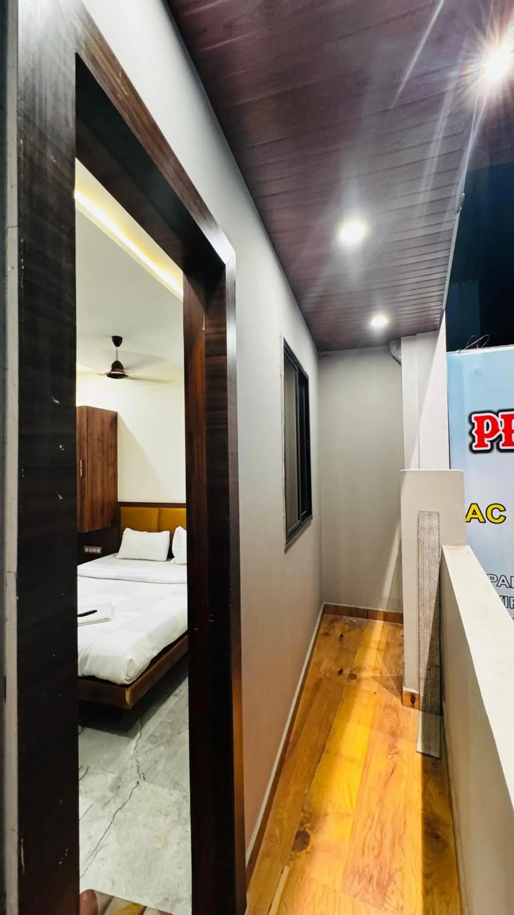 Bed in Hotel PRAKASHAM Bed in Hotel PRAKASHAM