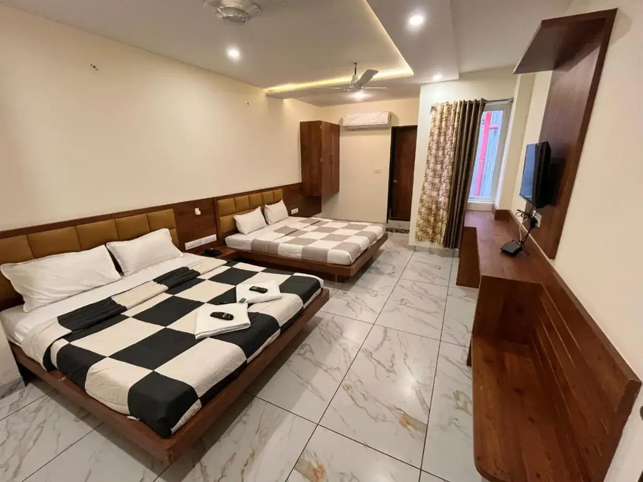 Bed in Hotel PRAKASHAM Bed in Hotel PRAKASHAM