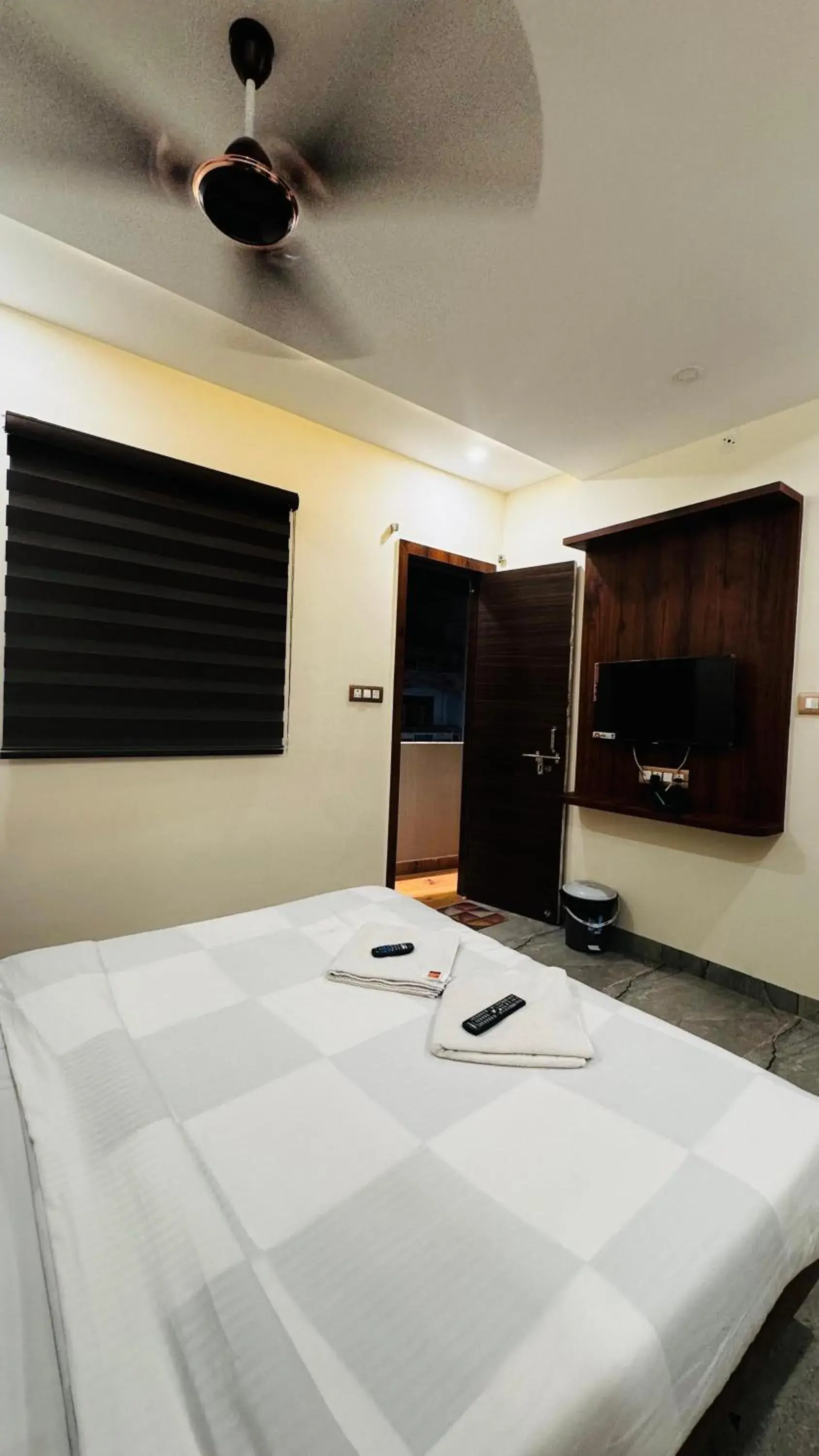 Bed in Hotel PRAKASHAM Bed in Hotel PRAKASHAM