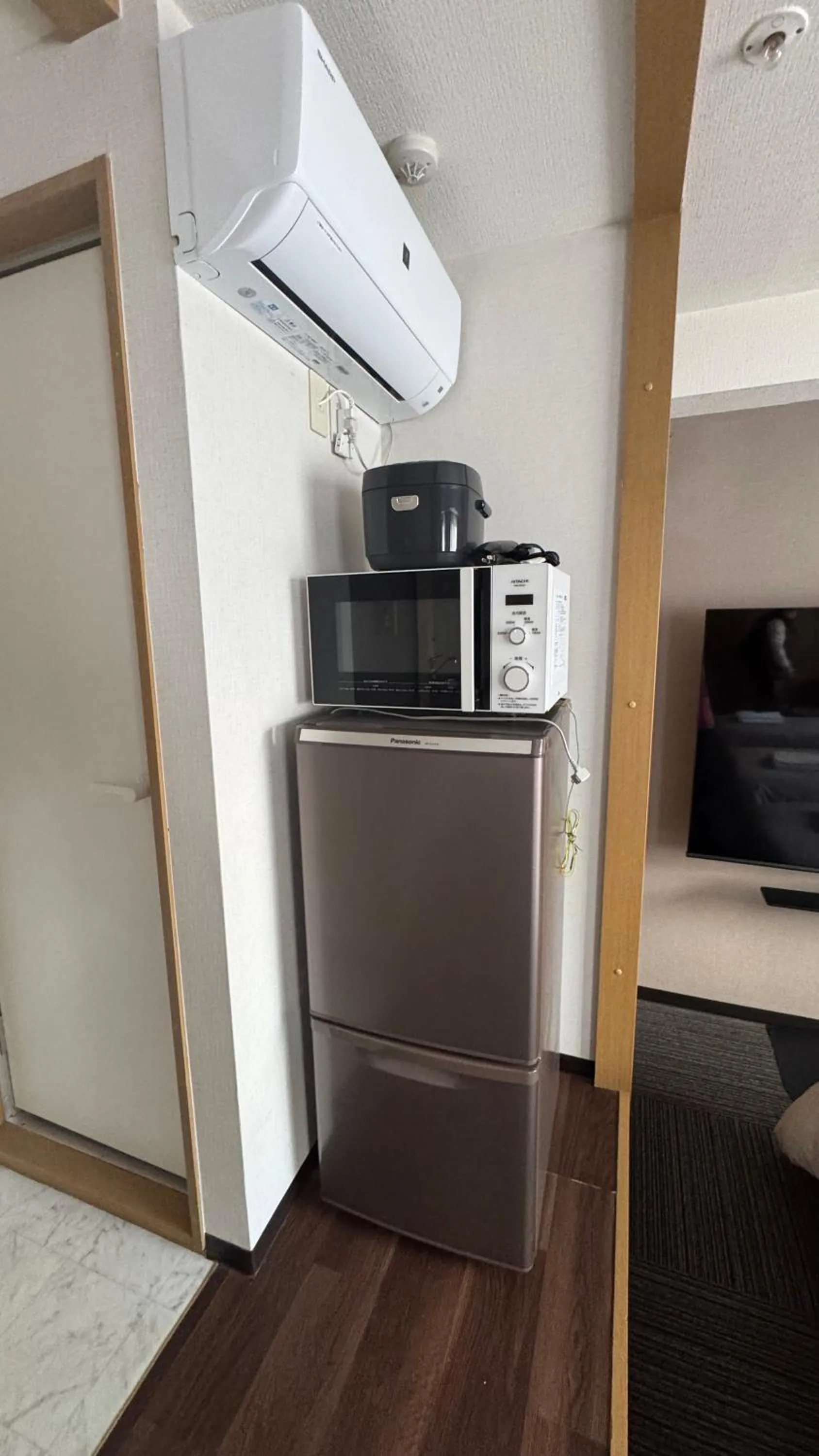 Kitchen or kitchenette in Sapporo Oriental Hotel