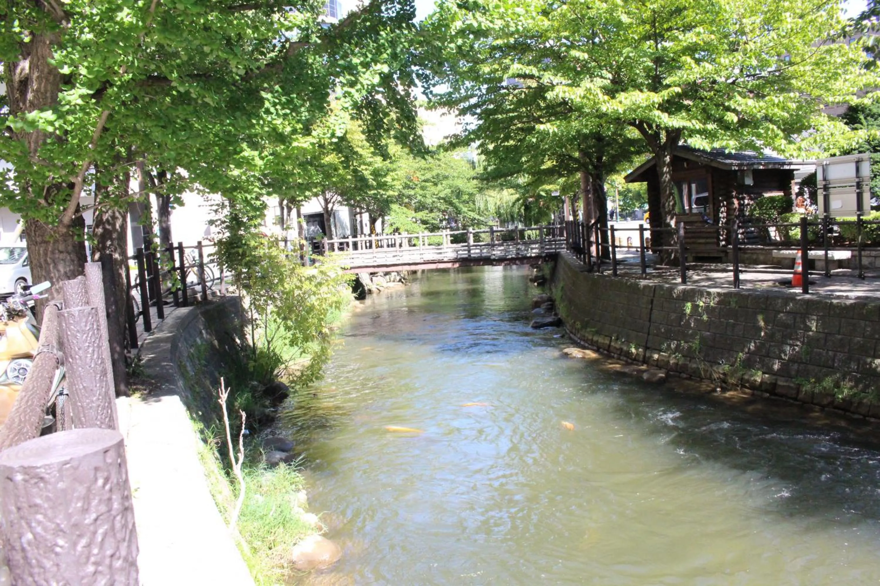 River view in Sapporo Oriental Hotel