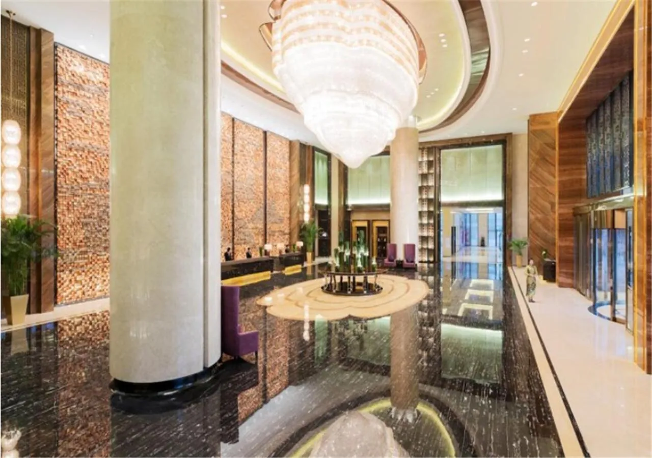 Lobby or reception in Wanda Realm Jining