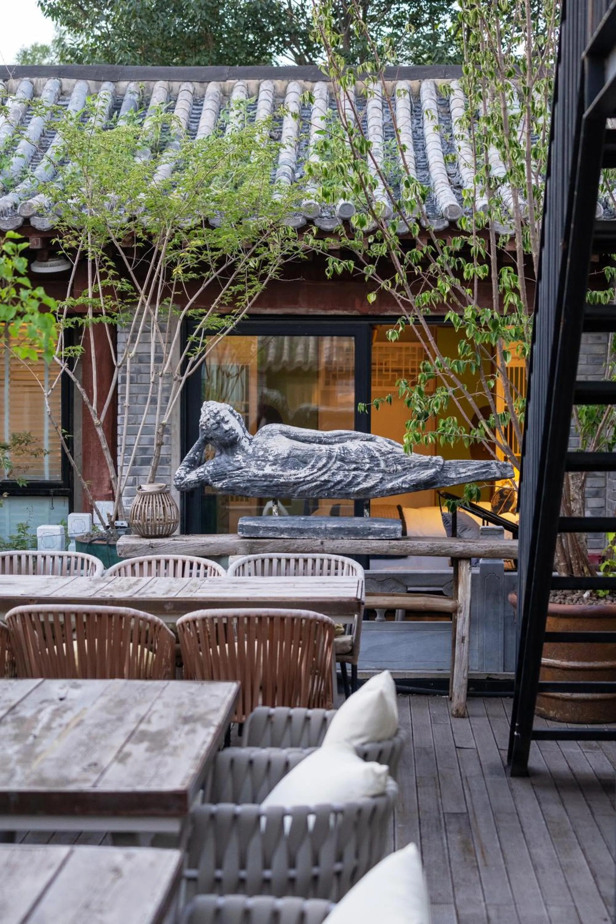 Beijing Le Zai Nan Luo Gu Xiang Wang Fu Jing Forbidden City Courtyard Hotel&Free laundry service&Free coffee &Paid Dumpling experience service