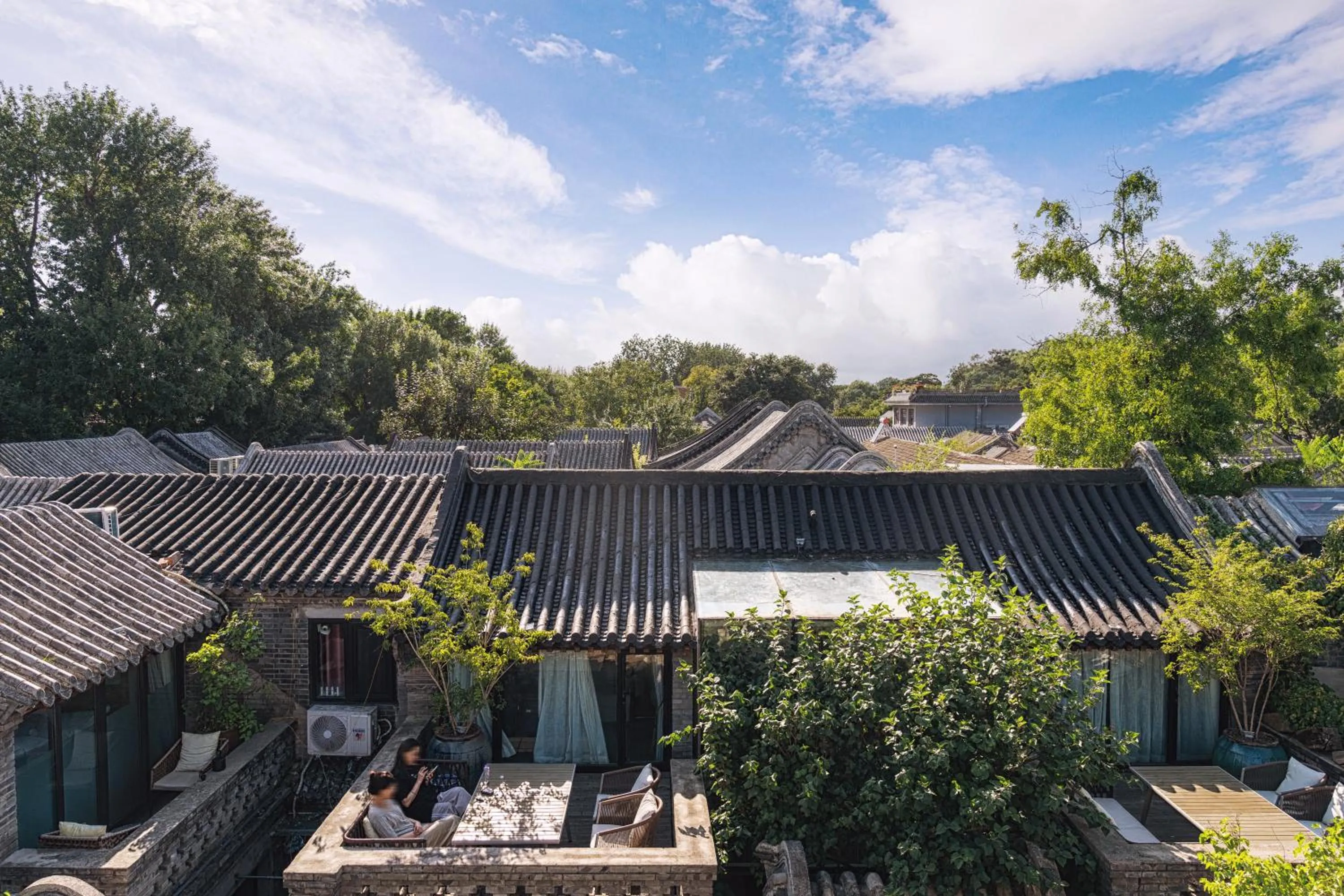 Beijing Le Zai Nan Luo Gu Xiang Wang Fu Jing Forbidden City Courtyard Hotel&Free laundry service&Free coffee &Paid Dumpling experience service