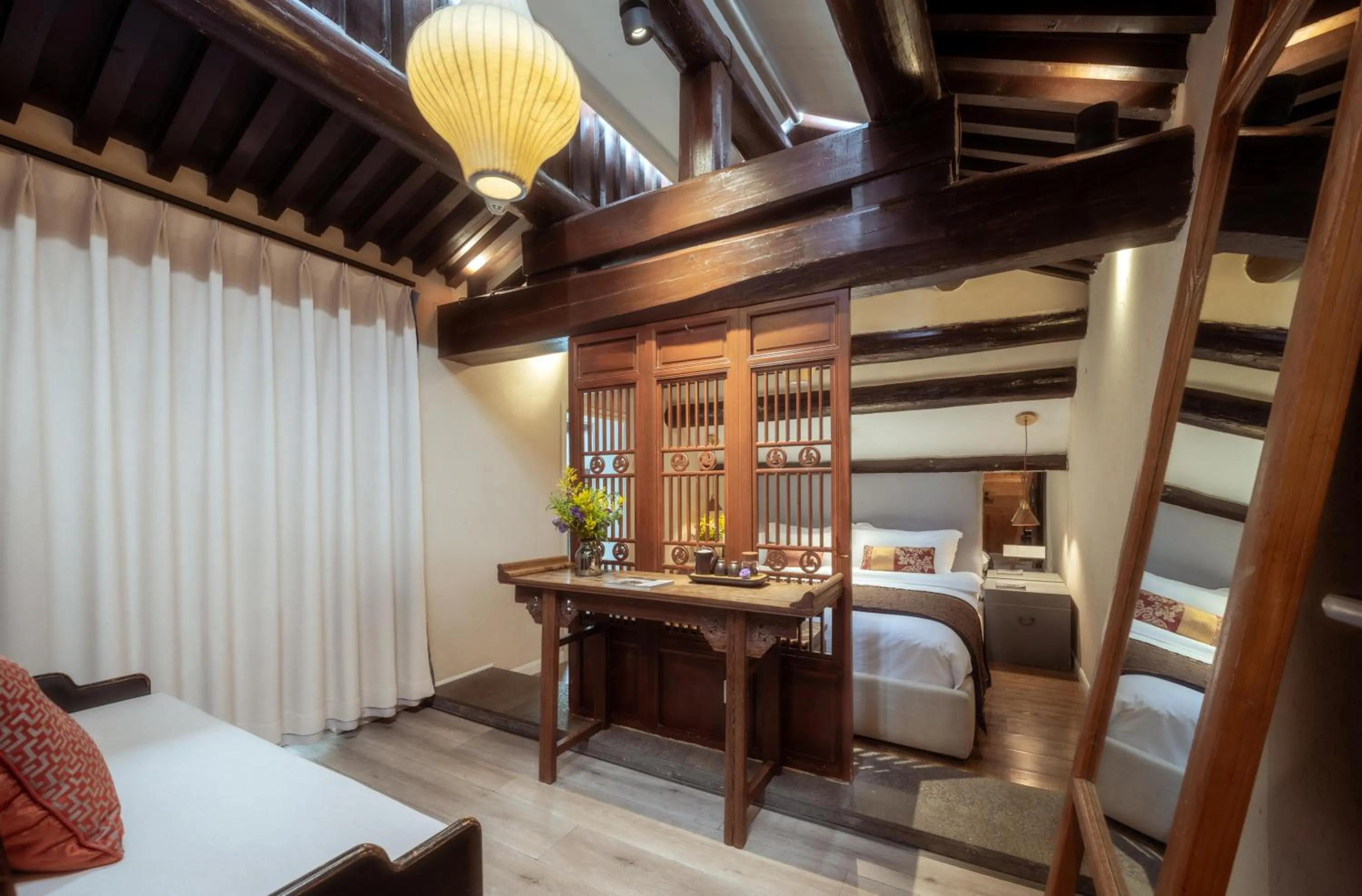 Beijing Le Zai Nan Luo Gu Xiang Wang Fu Jing Forbidden City Courtyard Hotel&Free laundry service&Free coffee &Paid Dumpling experience service