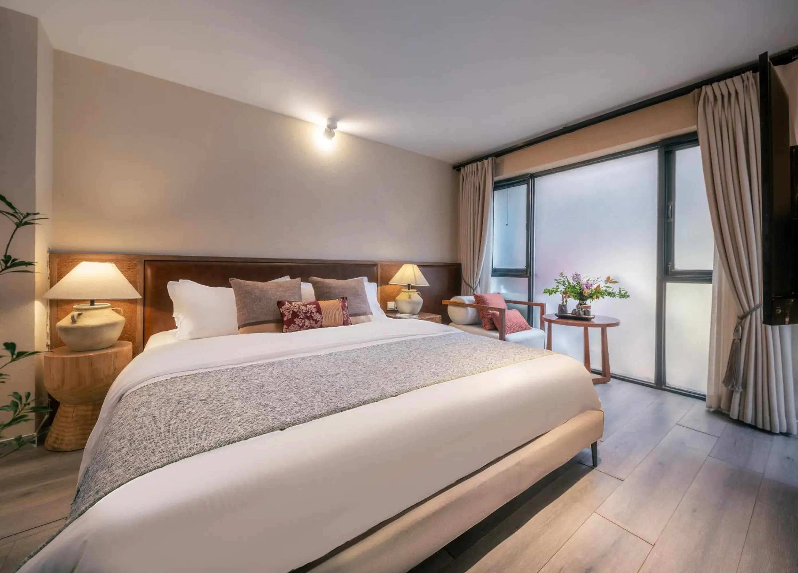 Small Double Room in Beijing Lezai Nanluo Countyard Hotel Small Double Room in Beijing Lezai Nanluo Countyard Hotel