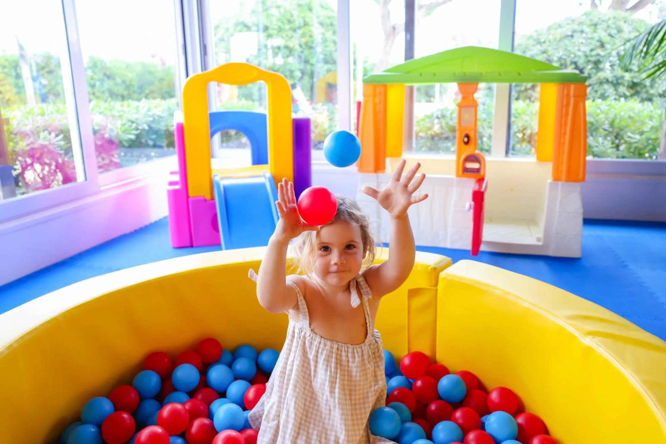 Game Room in Color Alexandra Plaza Family Hotel
