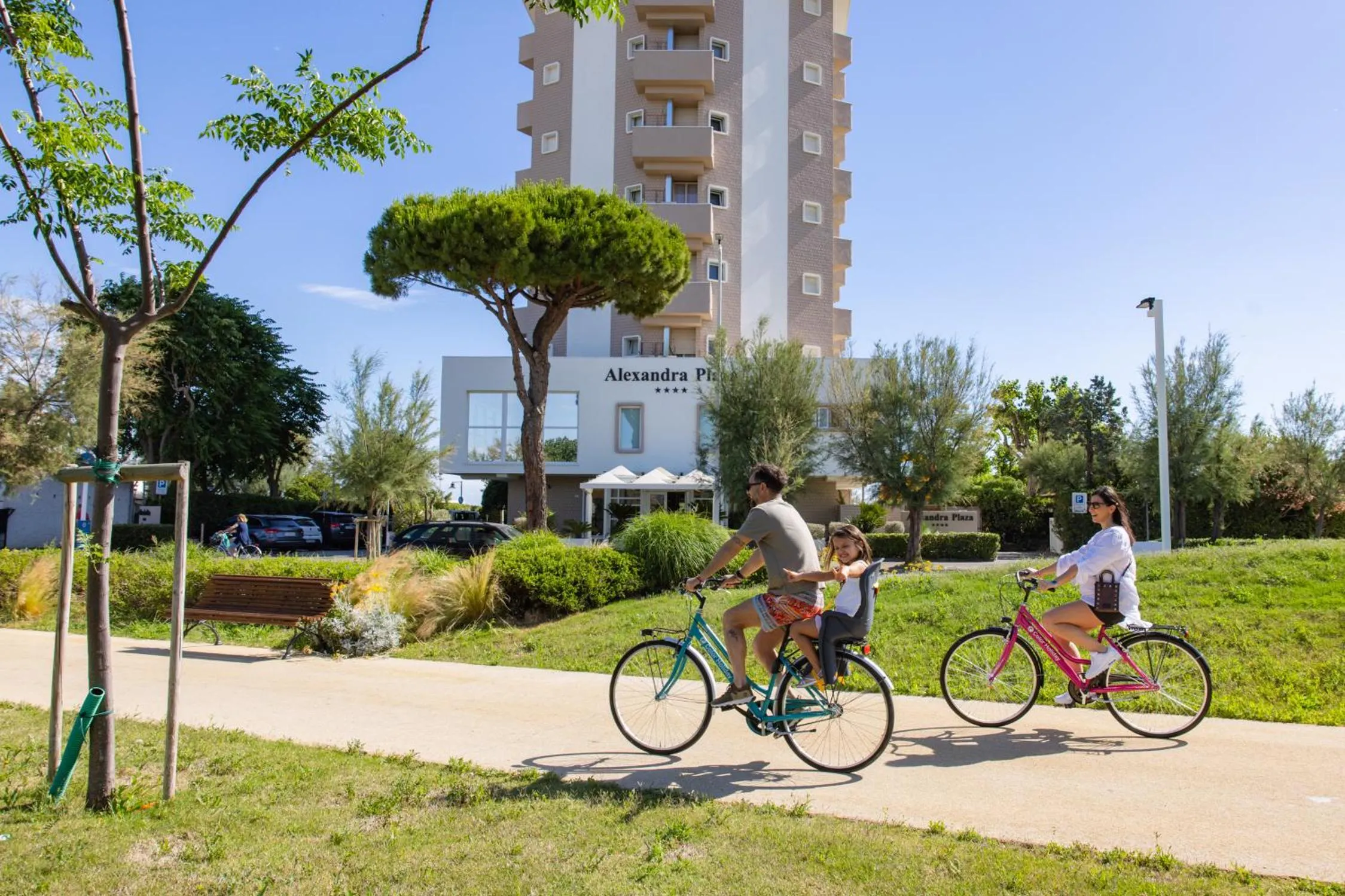 Property building in Color Alexandra Plaza Family Hotel