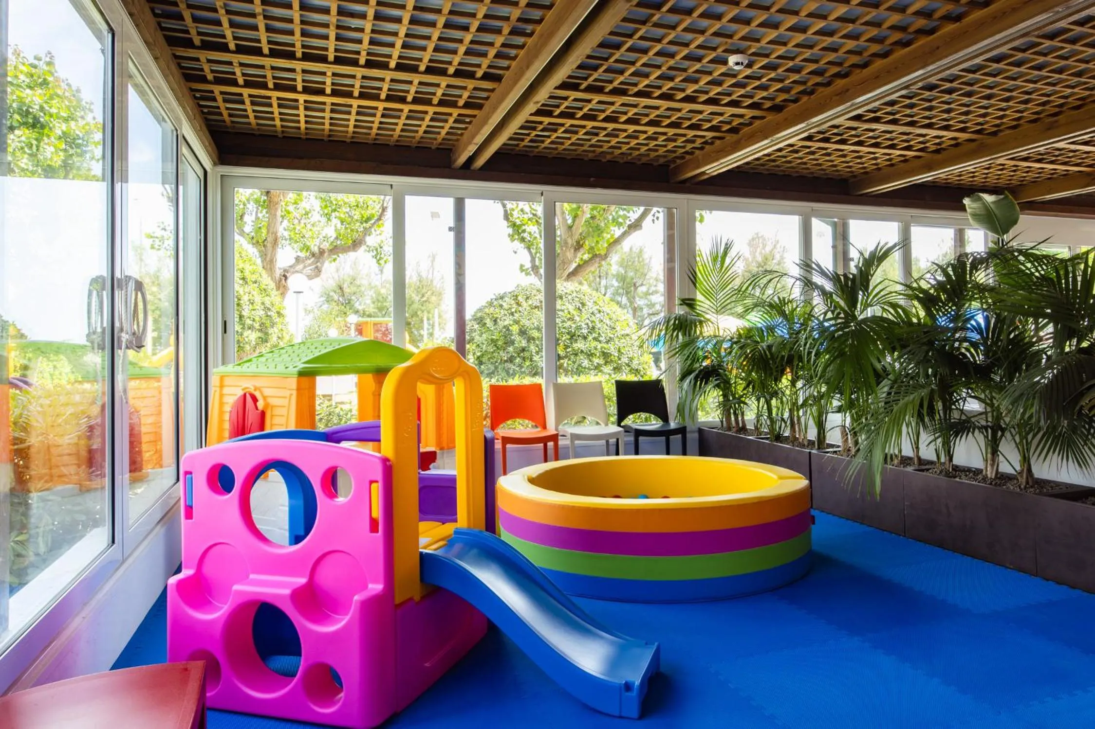 Game Room in Color Alexandra Plaza Family Hotel