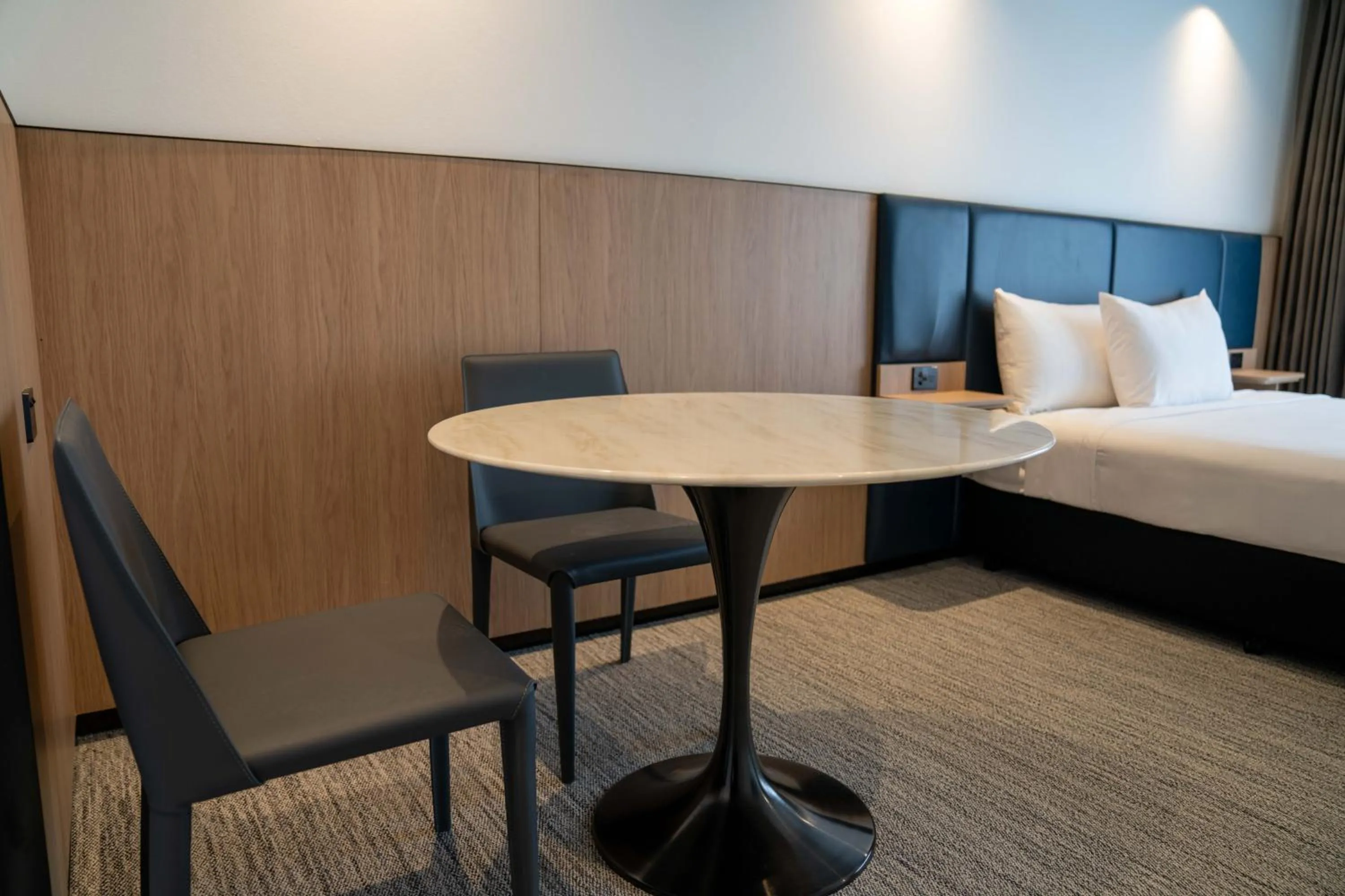 Bedroom, Bed in Value Suites Penrith