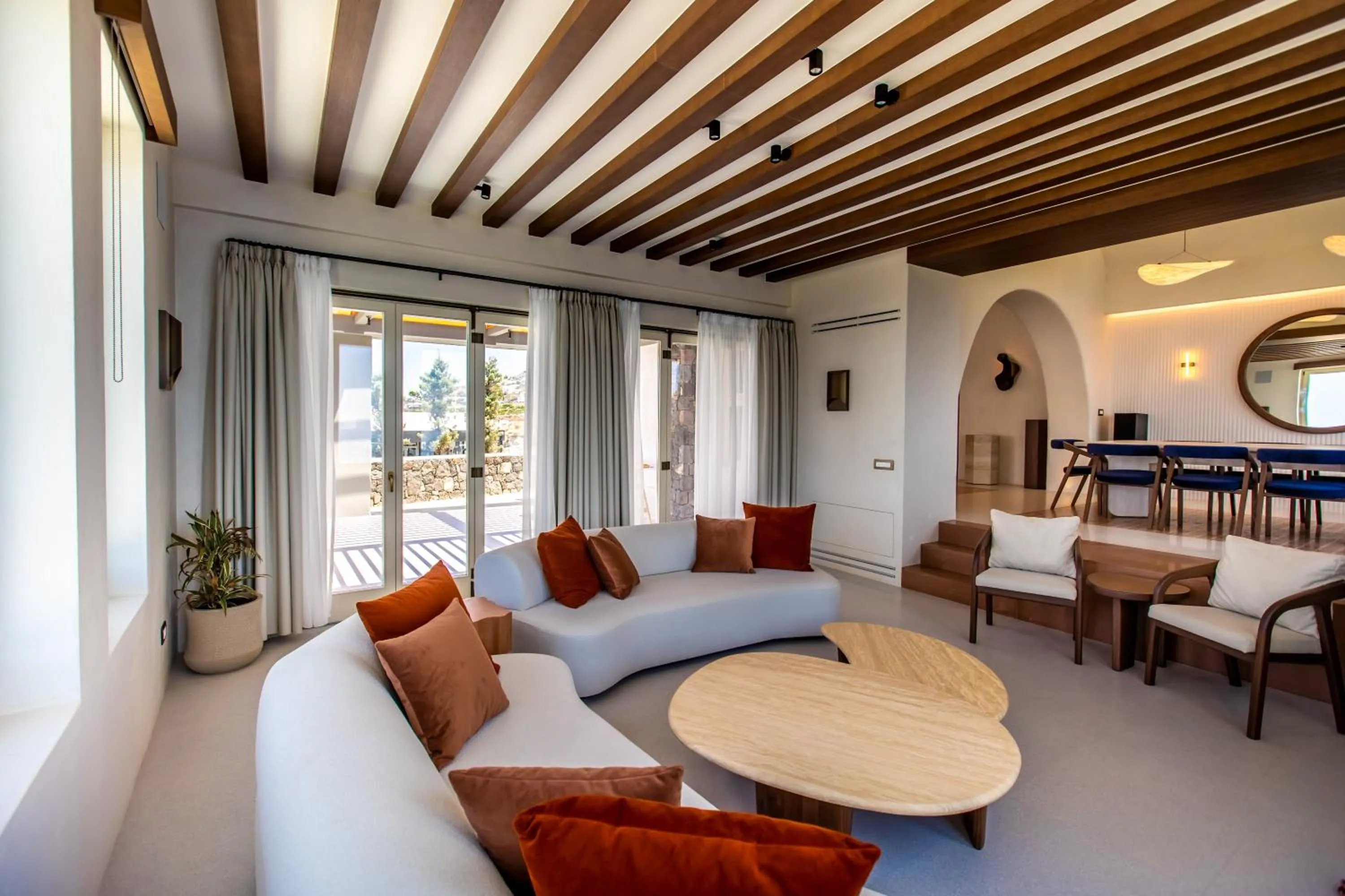 Property building in Islet Santorini Infinity Caldera Villa