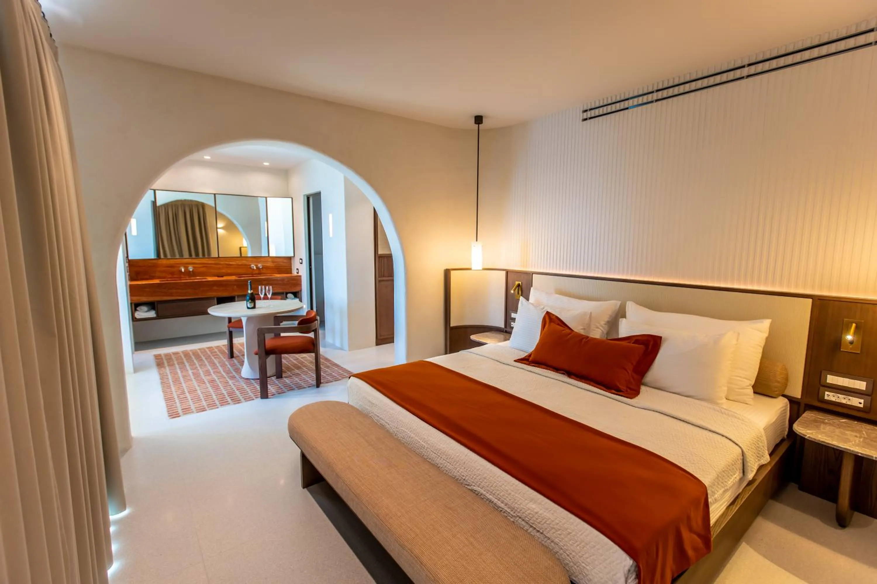Property building, Bed in Islet Santorini Infinity Caldera Villa
