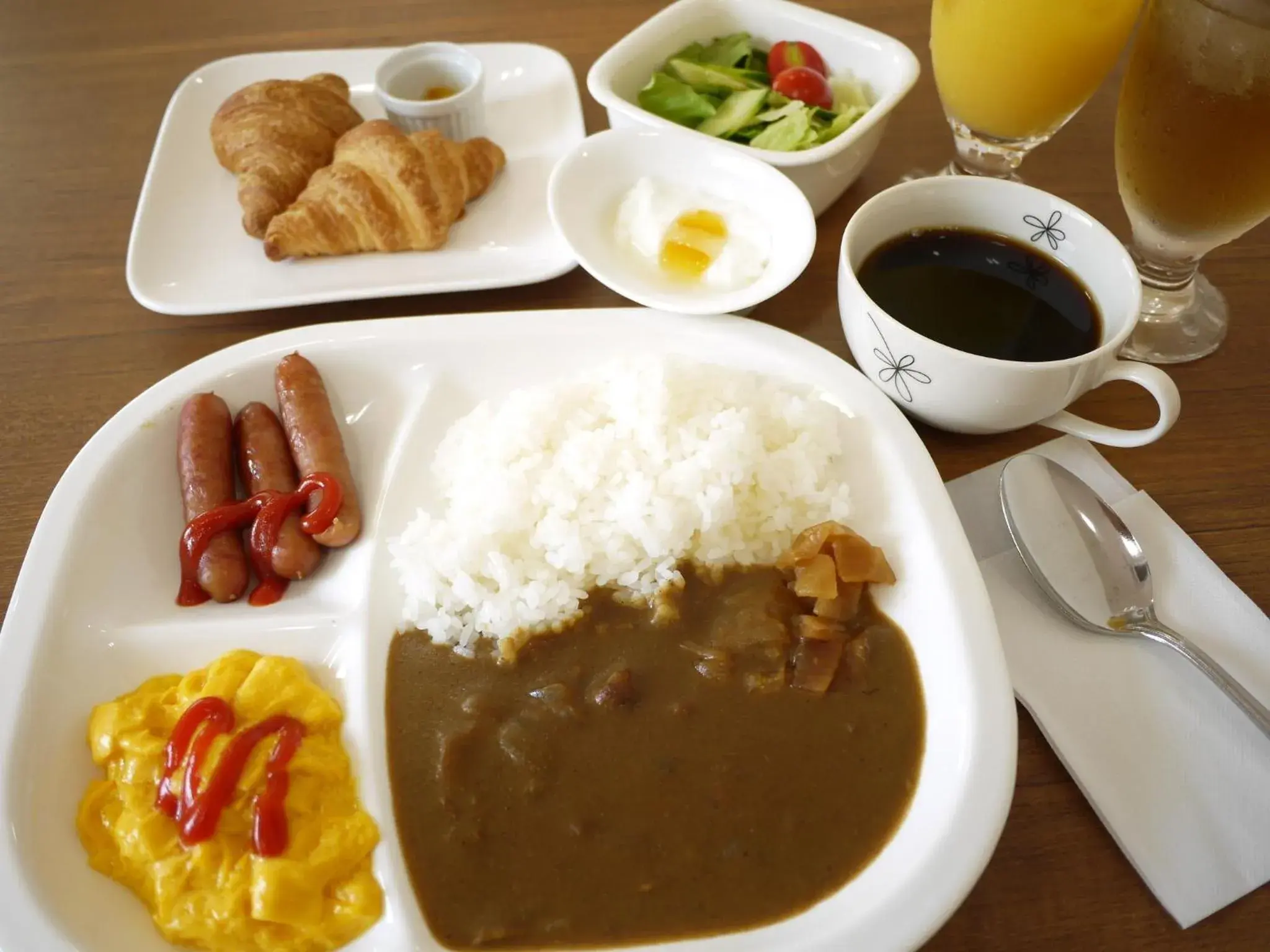Breakfast in Hotel Select Inn Shikoku Chuo Breakfast in Hotel Select Inn Shikoku Chuo