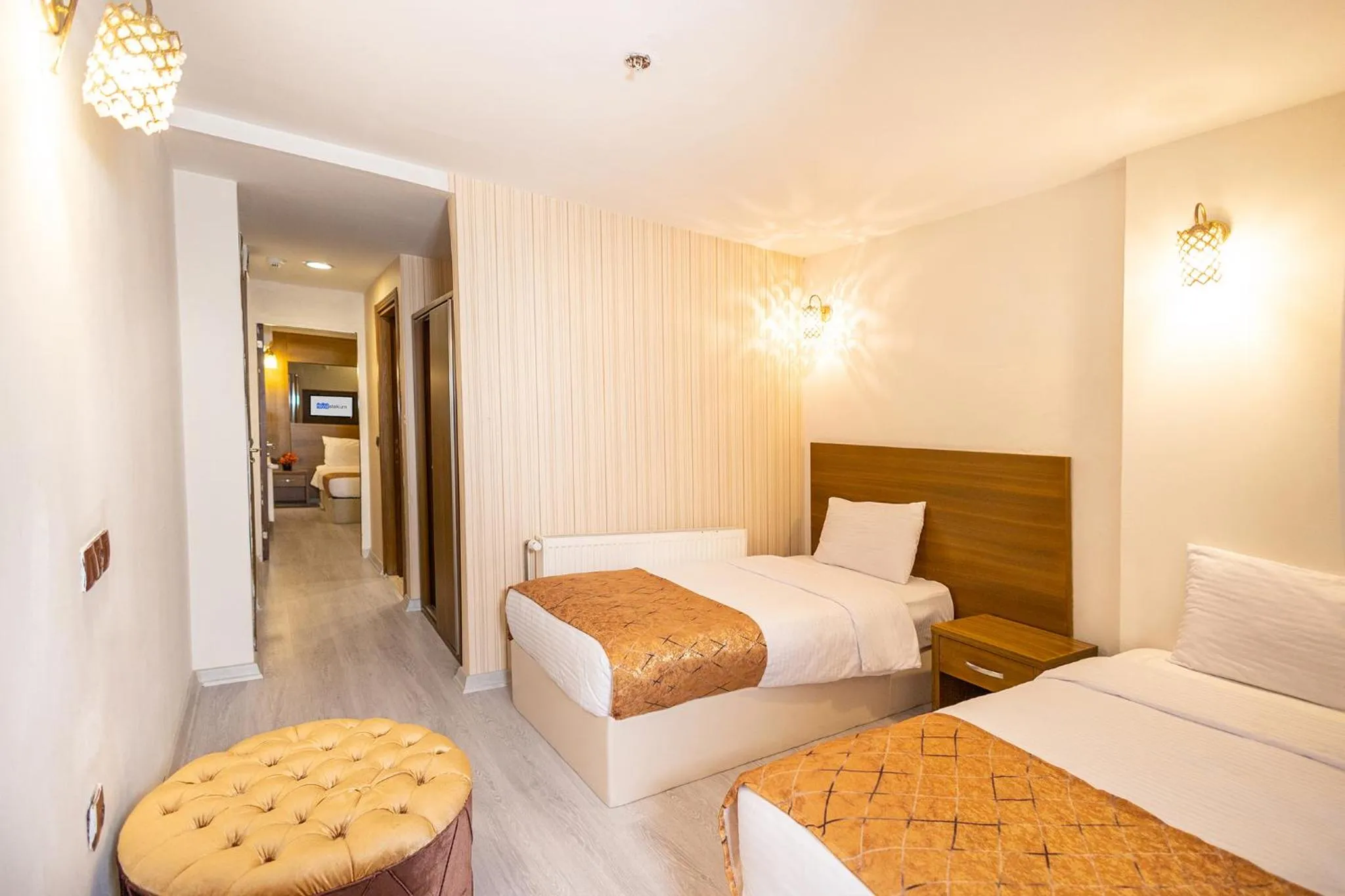 Bed in Niva Atakum Otel