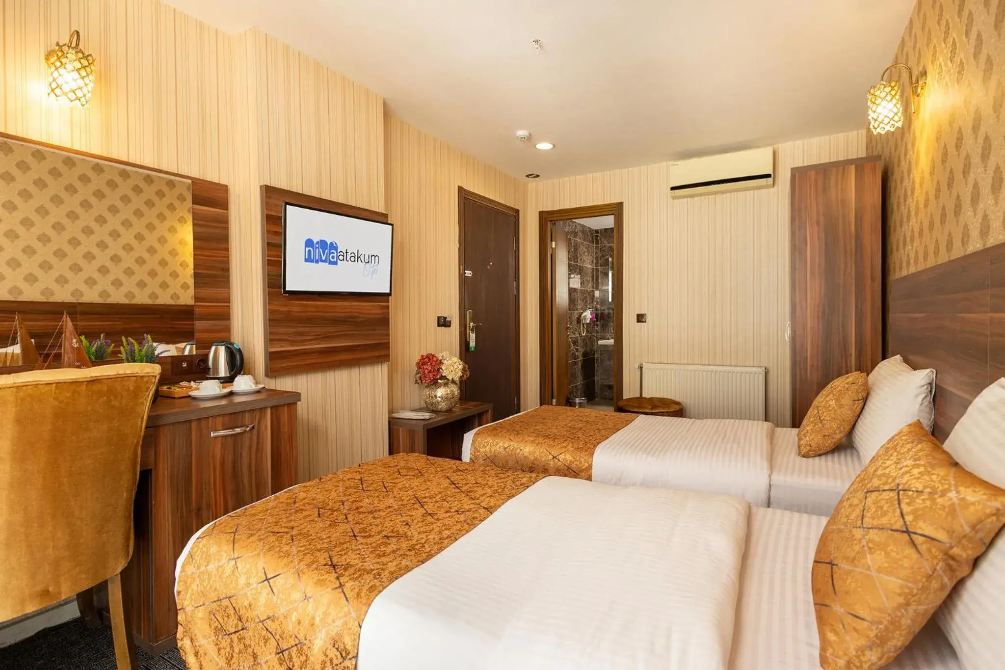 Bed in Niva Atakum Otel Bed in Niva Atakum Otel