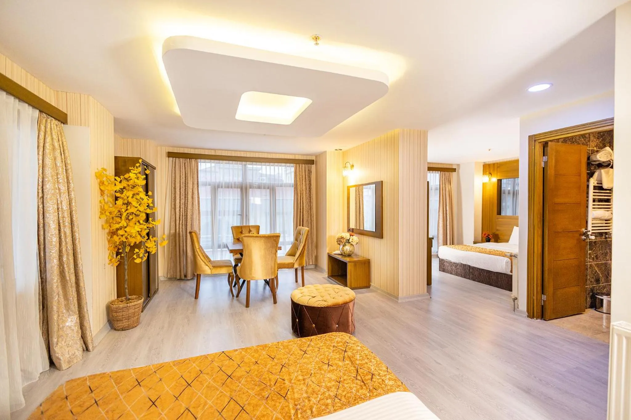 Bed in Niva Atakum Otel