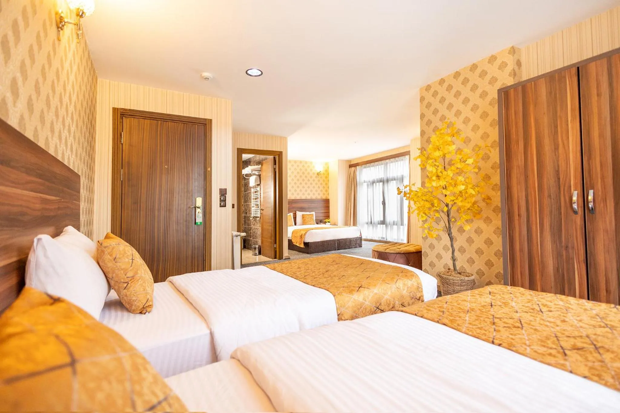 Bed in Niva Atakum Otel